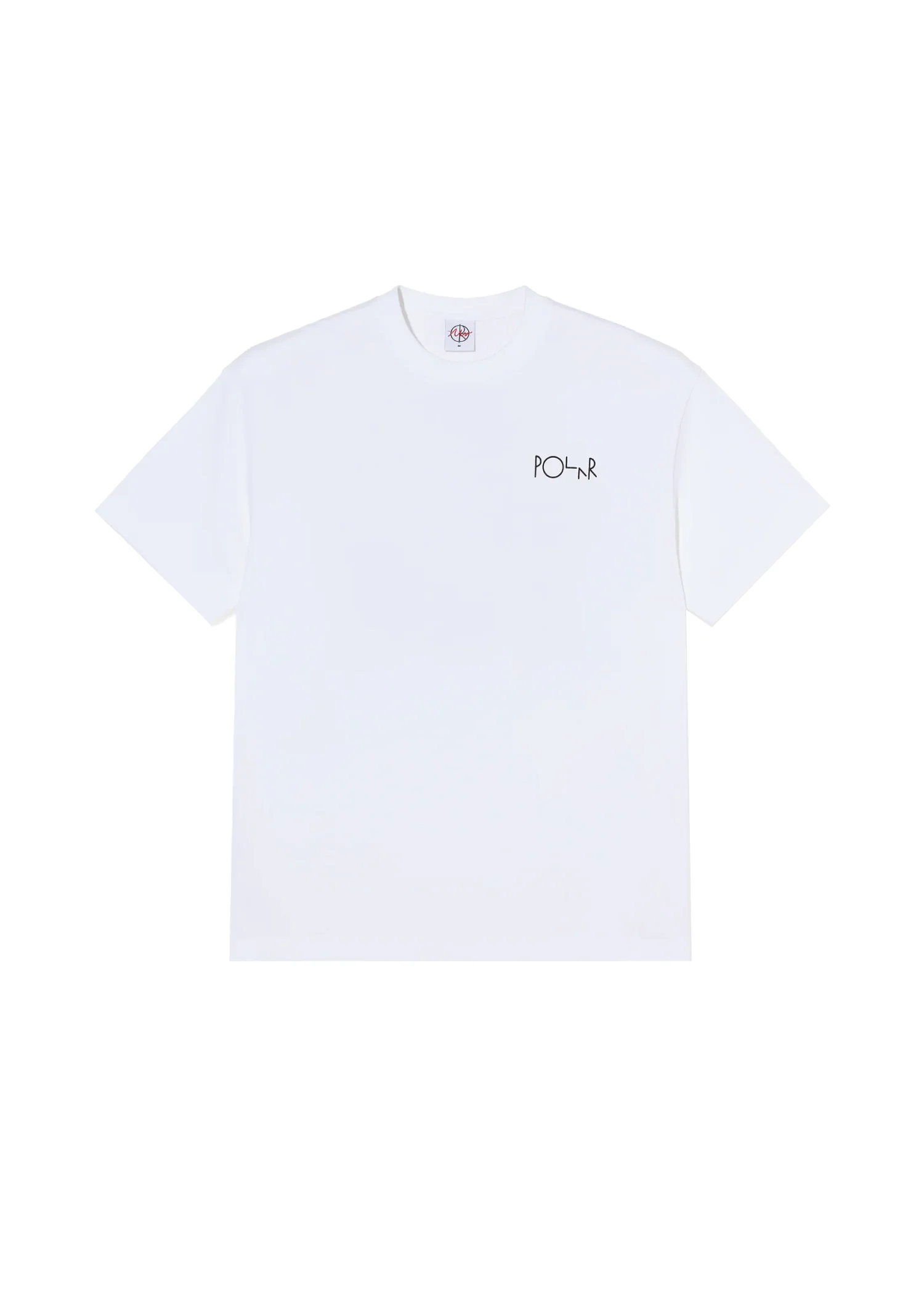 Polar Skate T-Shirt da uomo manica corta Fill Logo bianca - Image 2
