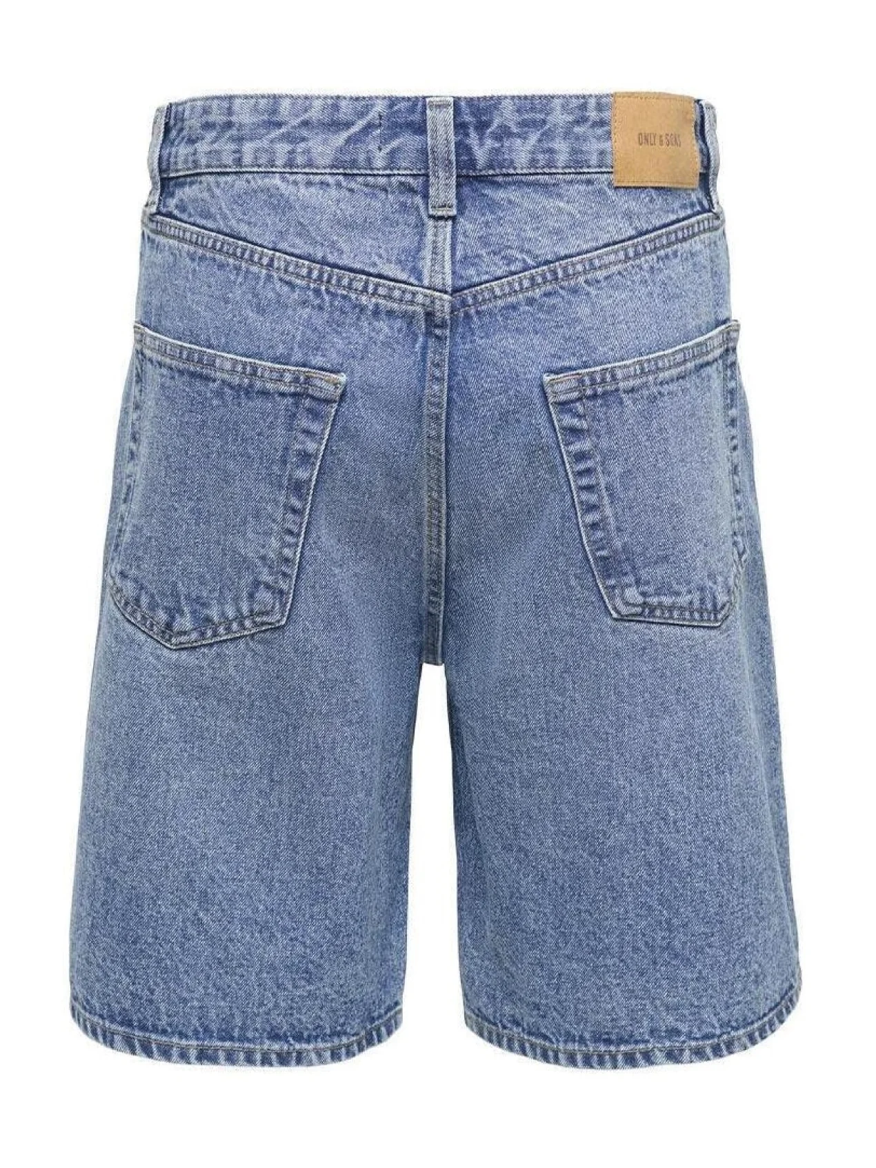 Only & Sons Pantaloncino in jeans da uomo Five Baggy - Image 2