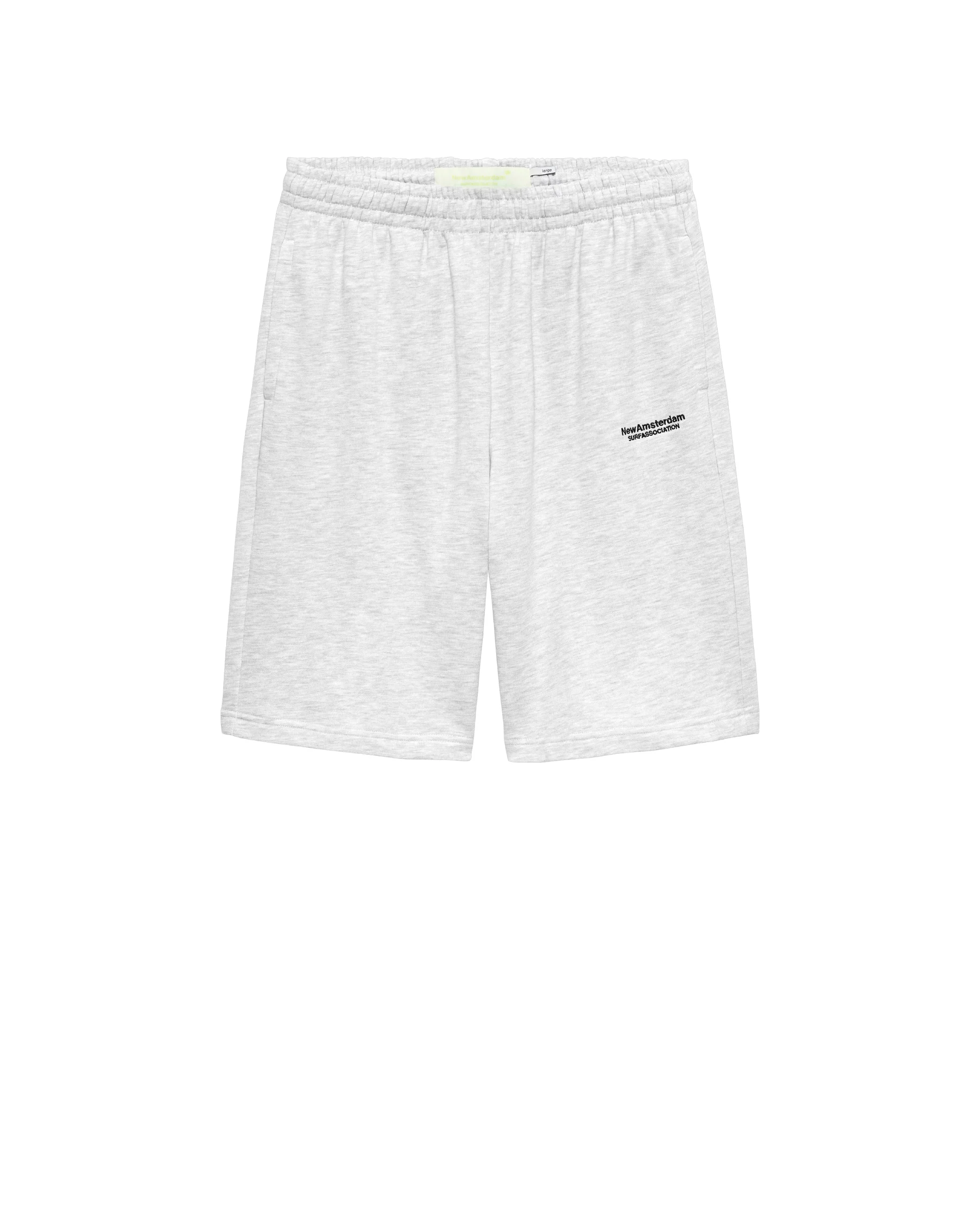 New Amsterdam Pantaloncino in felpa da uomo Flow grigio chiaro