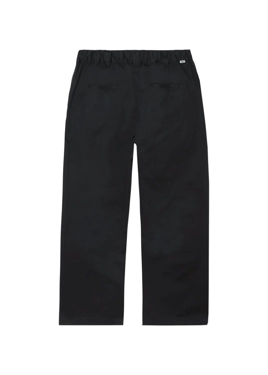 Obey Pantalone da uomo Foster Pleated nero - Image 2