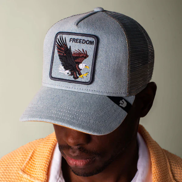 Goorin Bros Cappellino unisex Freedom denim - Image 4