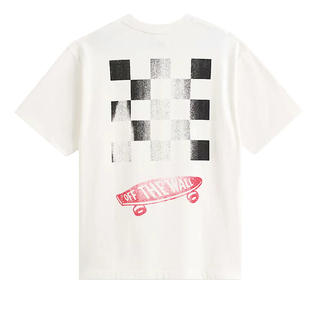 Vans T-Shirt da uomo manica corta Full Deck panna - Image 2