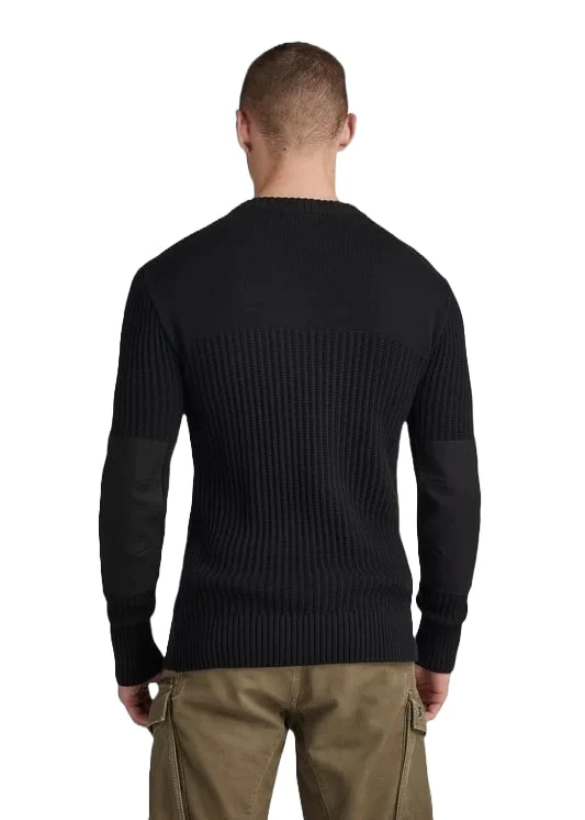 G-Star Maglia da uomo girocollo  Army Raw Nera - Image 2