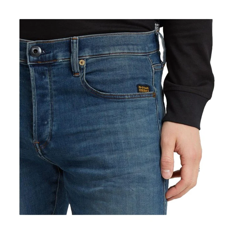 G-Star Jeans da Uomo Slim 3301 Blu - Image 2