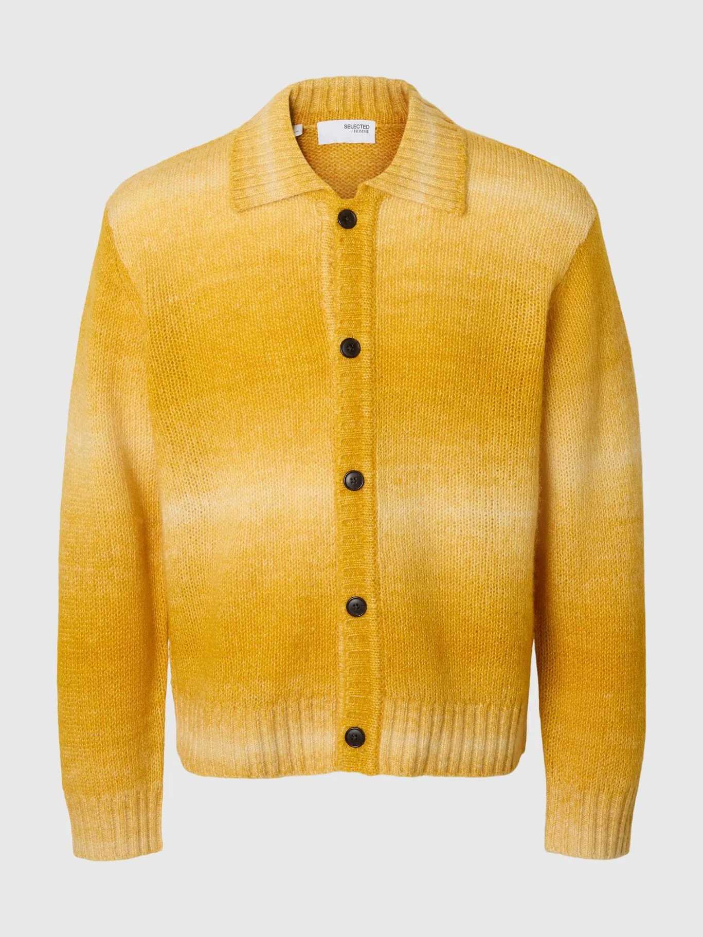 Selected Cardigan con bottoni da uomo in misto lana Gaard - Image 4