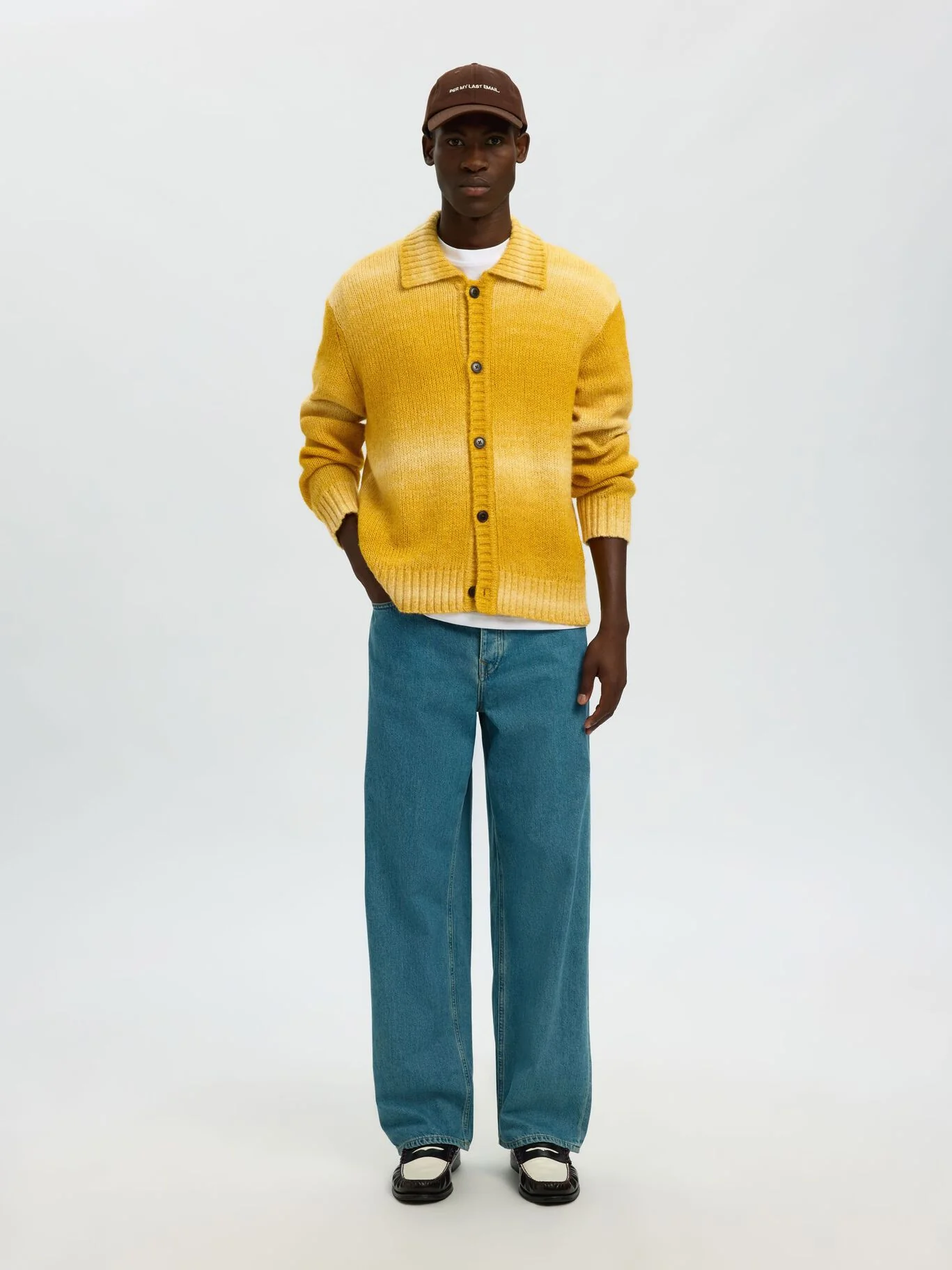 Selected Cardigan con bottoni da uomo in misto lana Gaard - Image 6