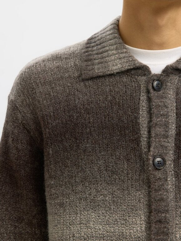 Selected Cardigan con bottoni da uomo in misto lana Gaard - Image 2