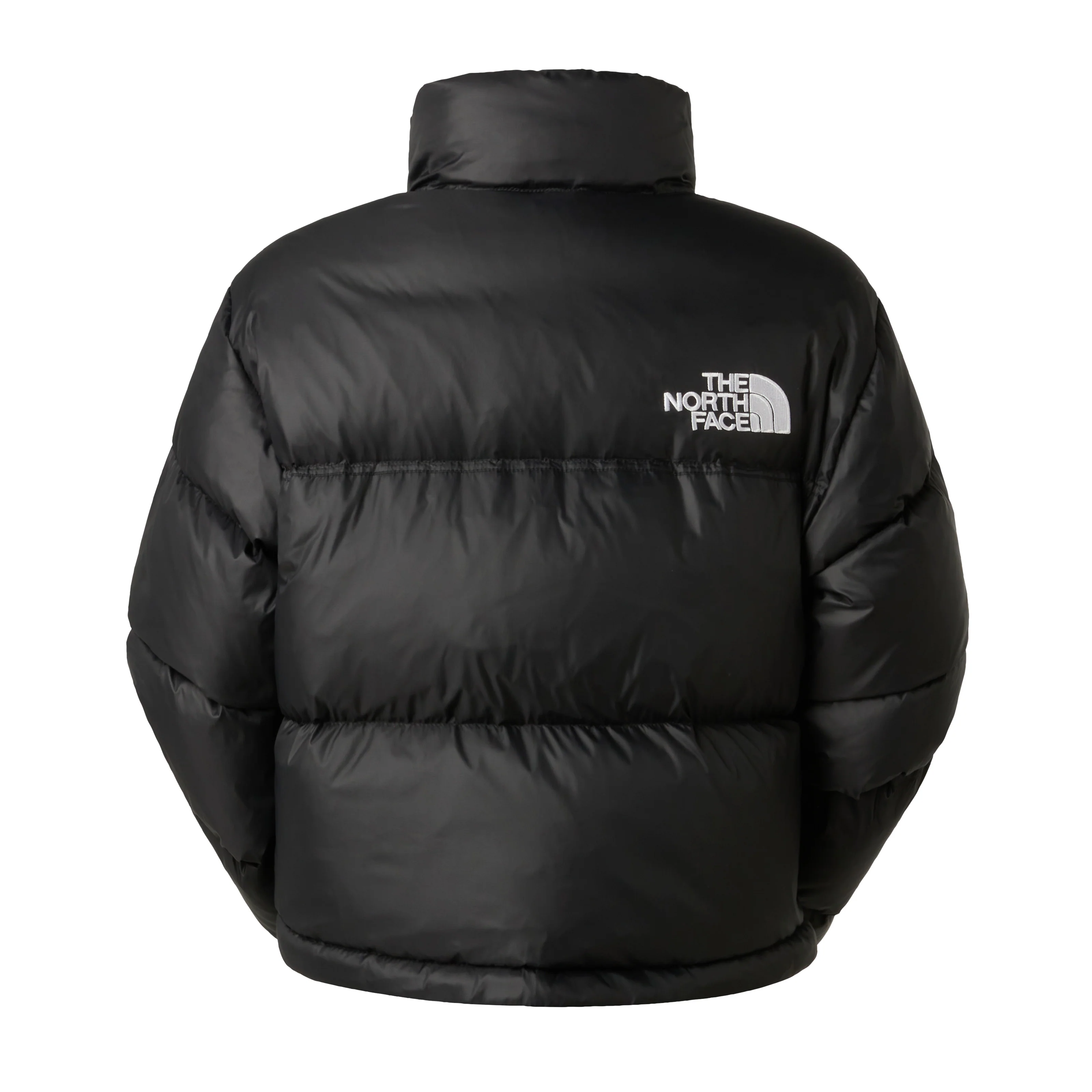 The North Face Giacca piumino corta da donna Nuptse nero - Image 2