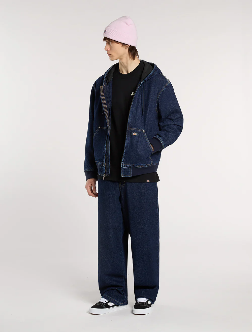 Dickies Giacca con cappuccio da uomo in jeans Hilham - Image 3