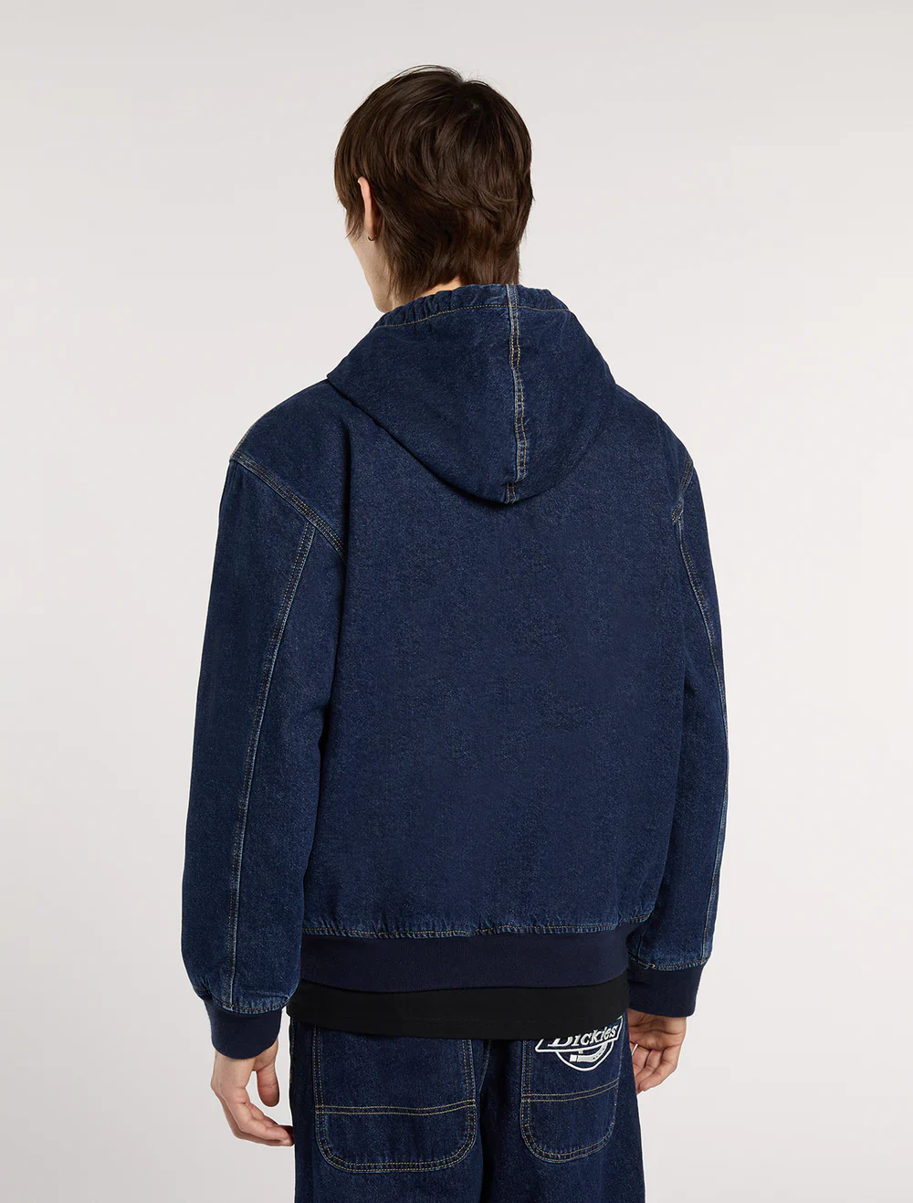 Dickies Giacca con cappuccio da uomo in jeans Hilham - Image 6