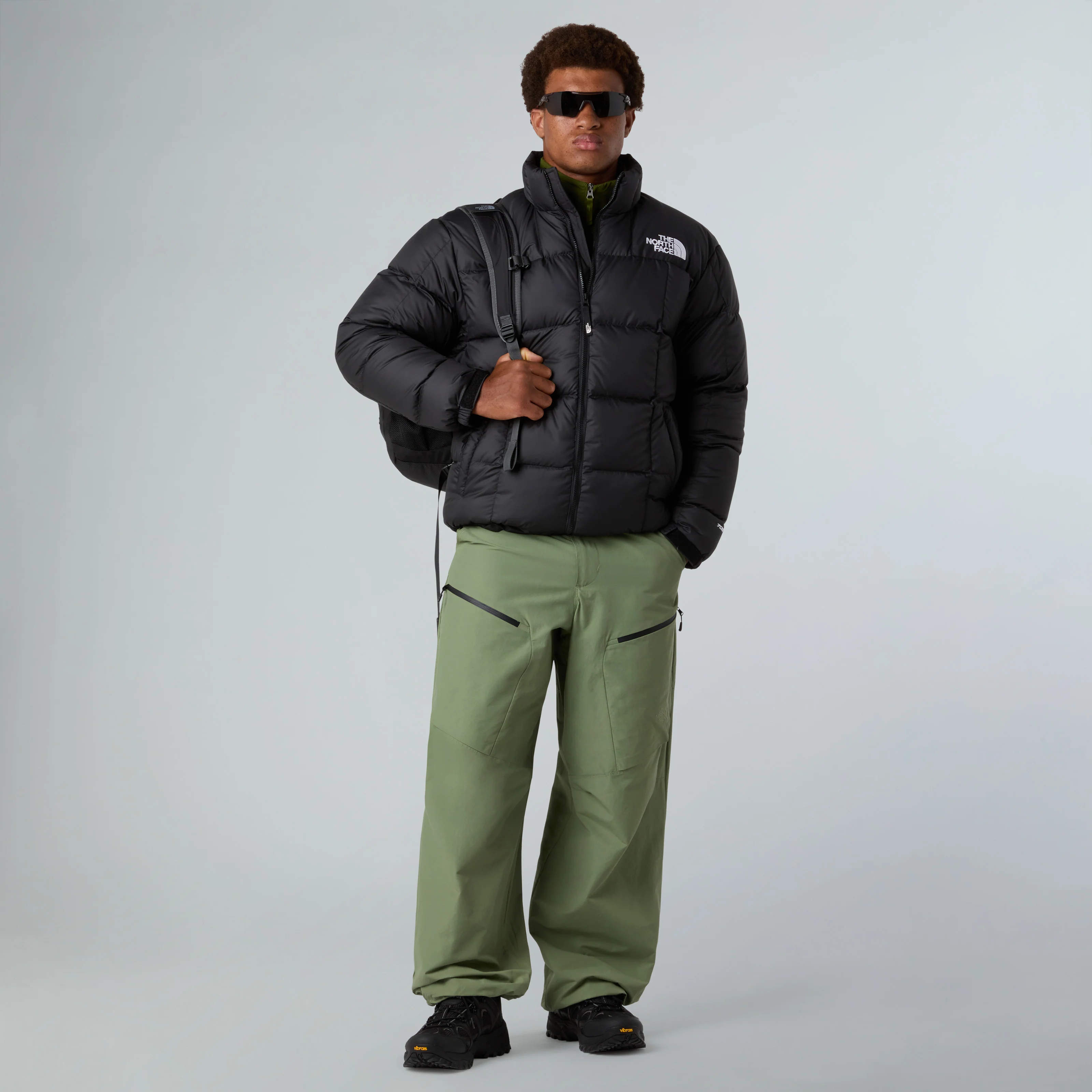 The North Face Giacca in piumino da uomo Lhotse nera - Image 3