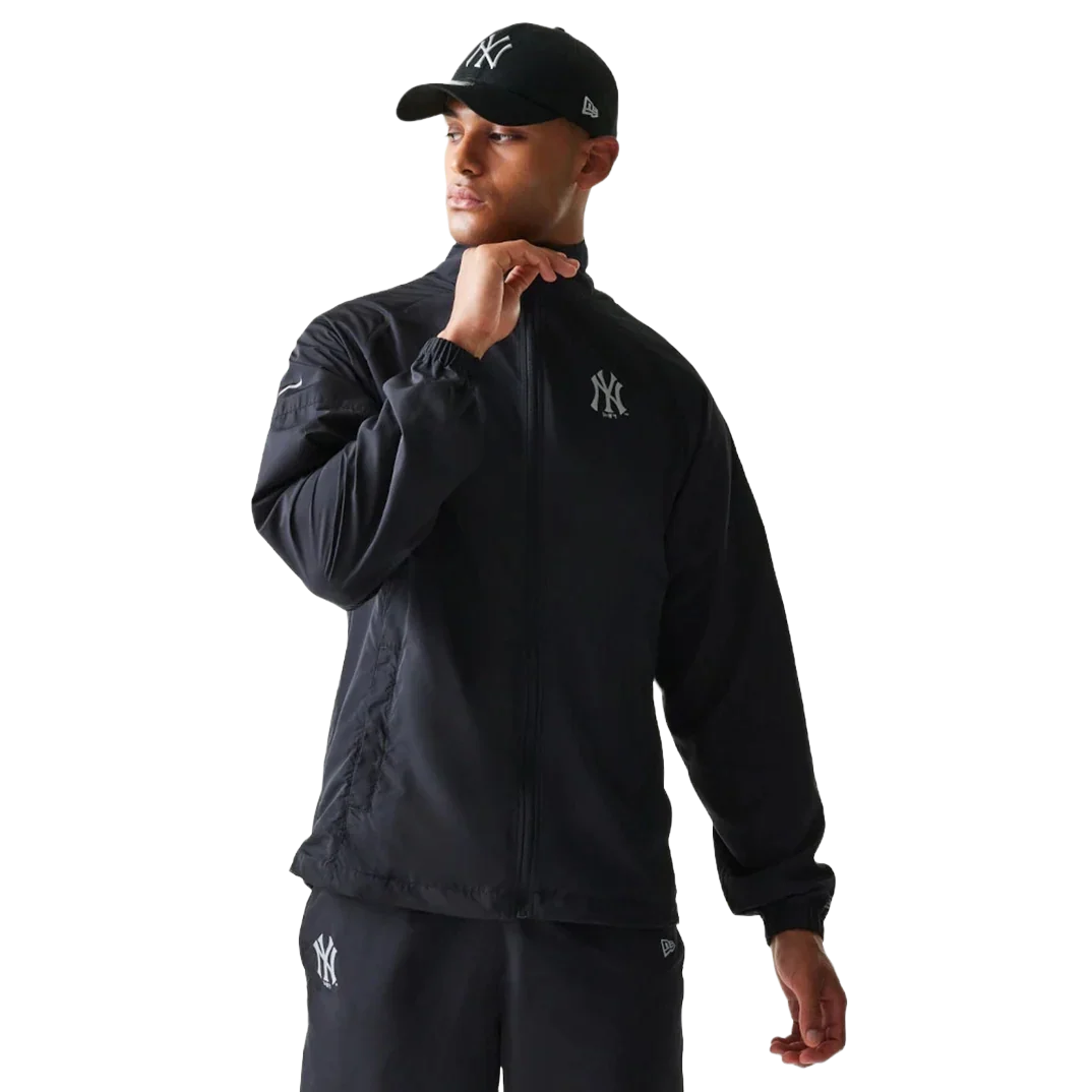 New Era Giacca di tuta unisex New York Yankees nera