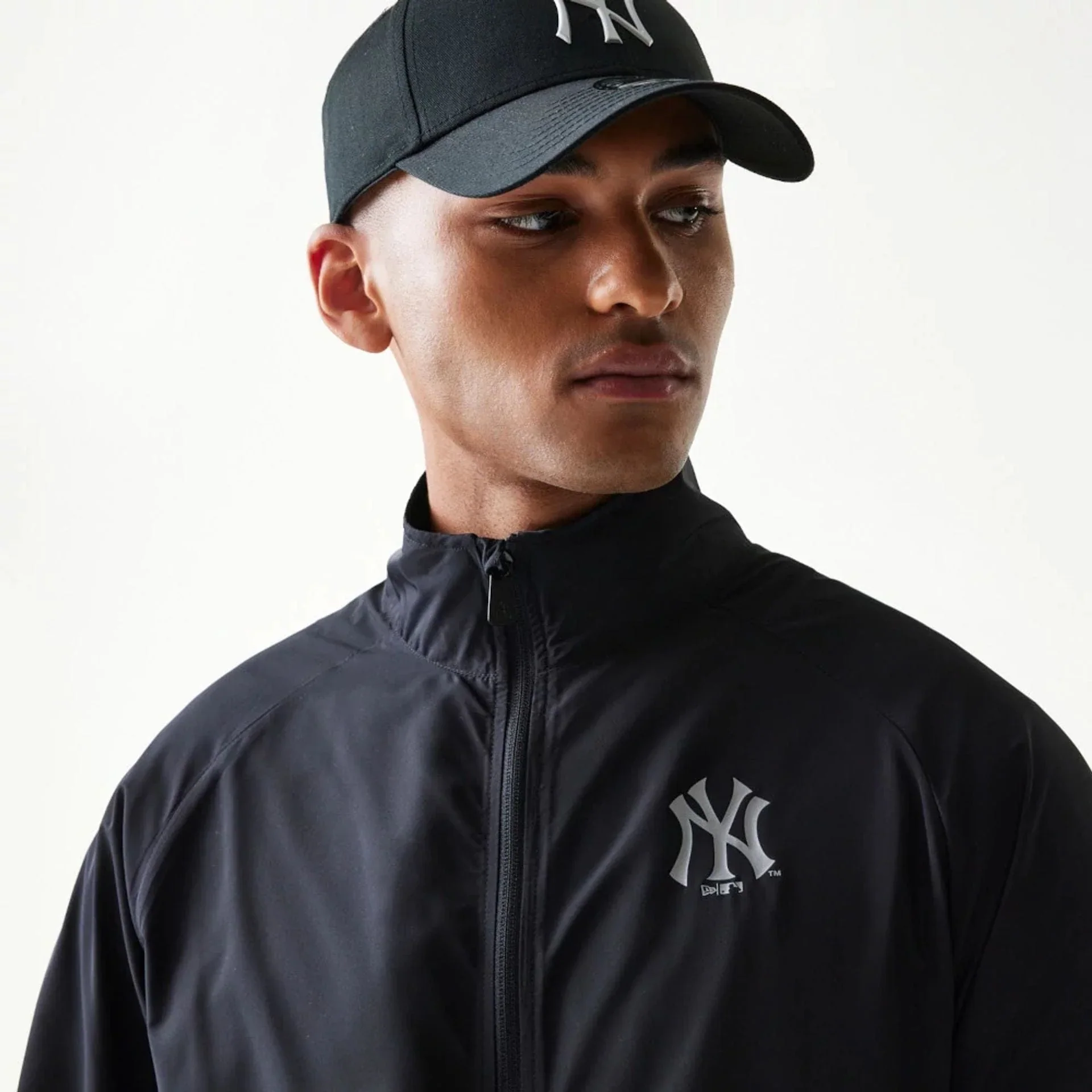 New Era Giacca di tuta unisex New York Yankees nera - Image 2