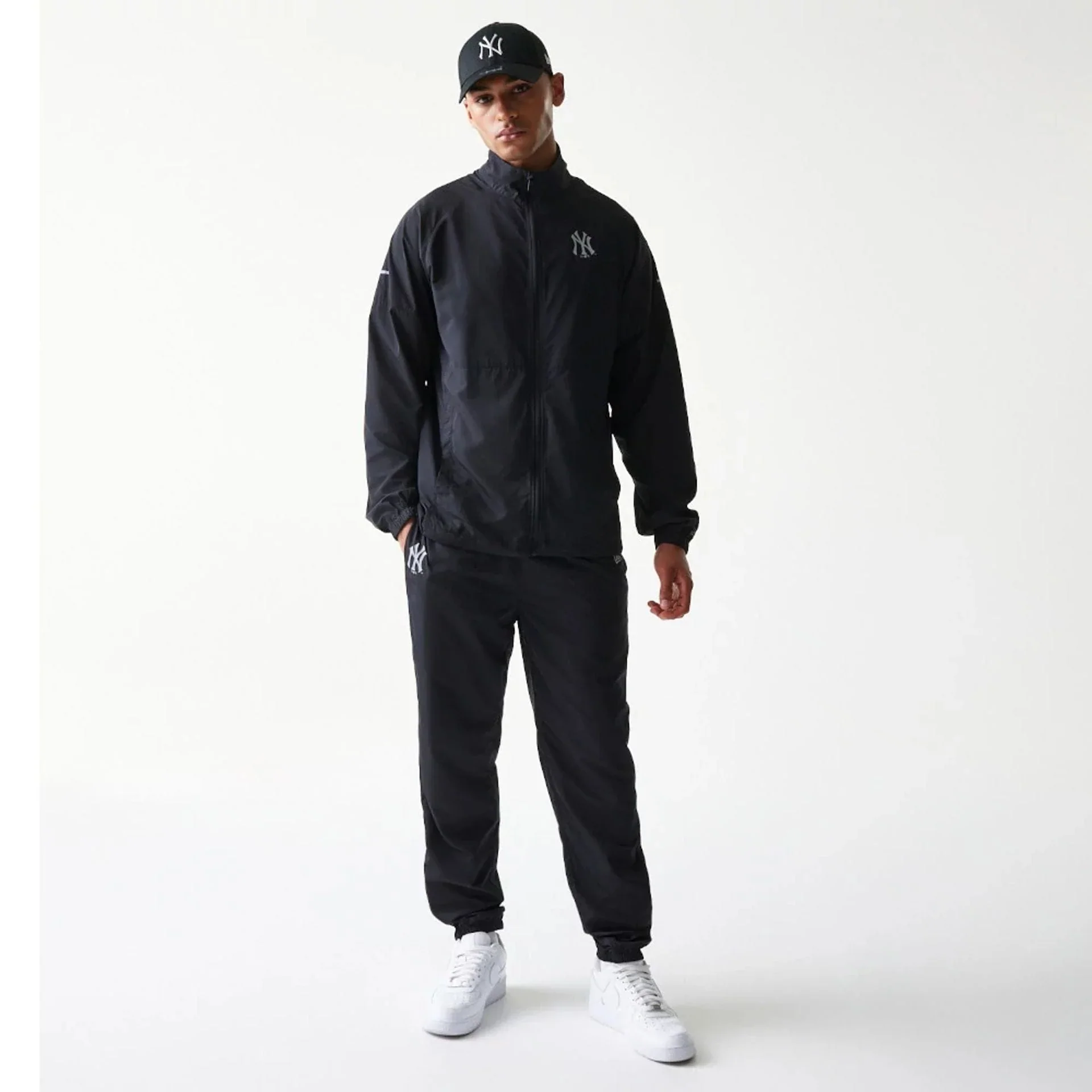 New Era Giacca di tuta unisex New York Yankees nera - Image 3