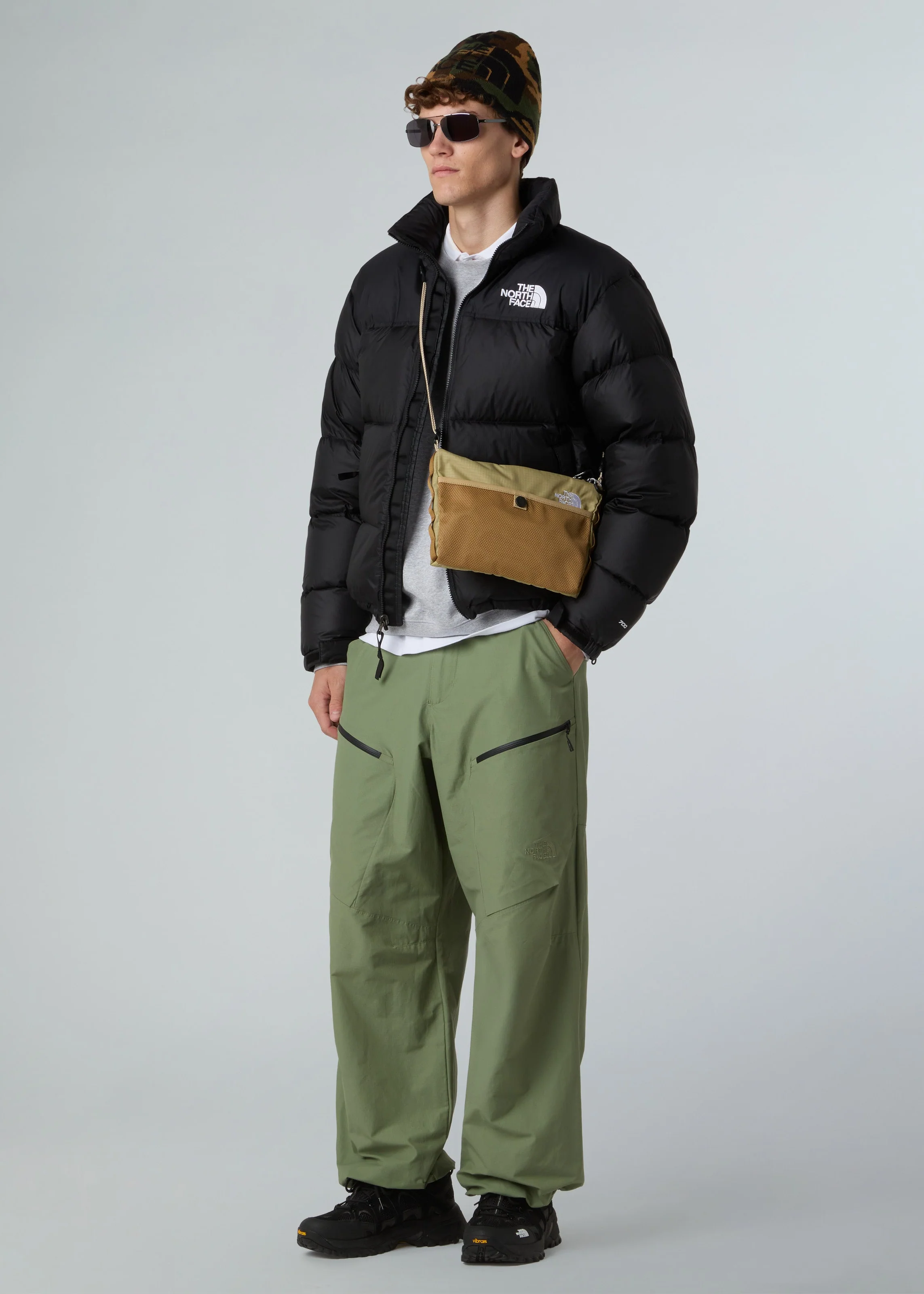 The North Face Giacca piumino da uomo Retro Nuptse 1996 nera - Image 3