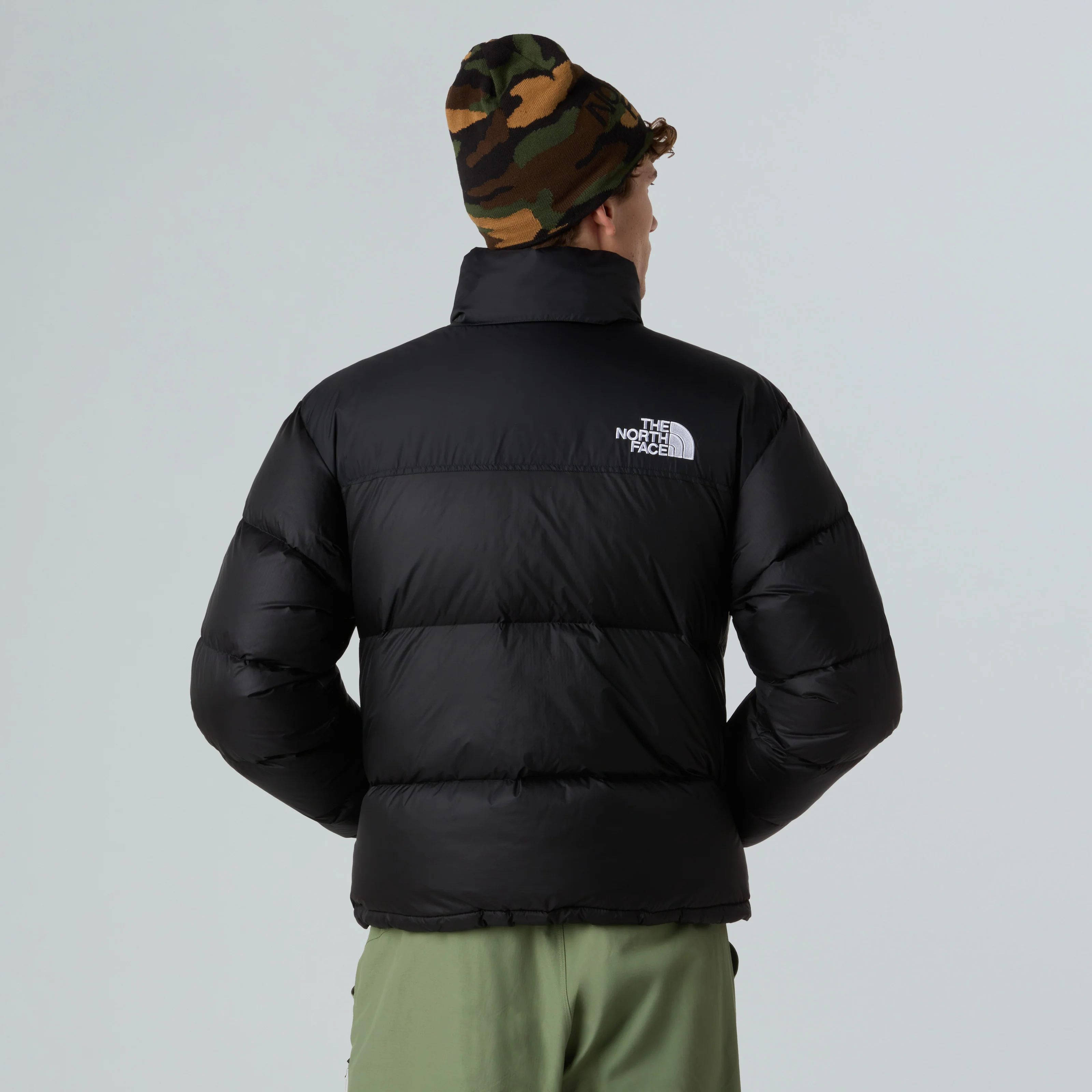 The North Face Giacca piumino da uomo Retro Nuptse 1996 nera - Image 5