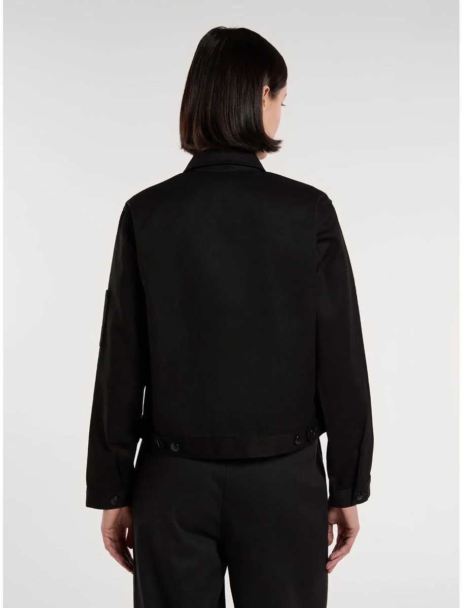 Dickies Giacca corta  sfoderata da donna  Eisenhower nera - Image 4