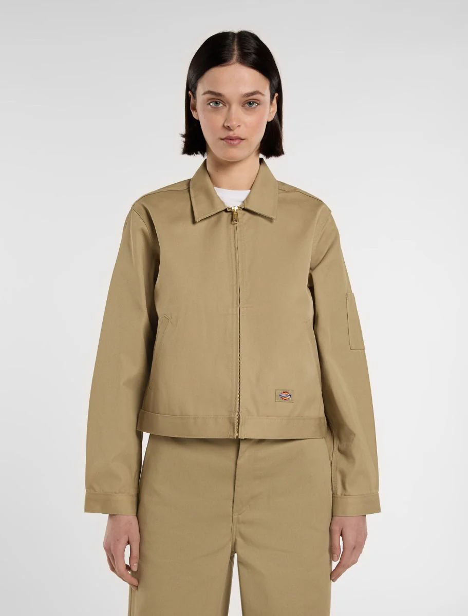 Dickies Giacca corta sfoderata da donna Eisenhower beige - Image 2