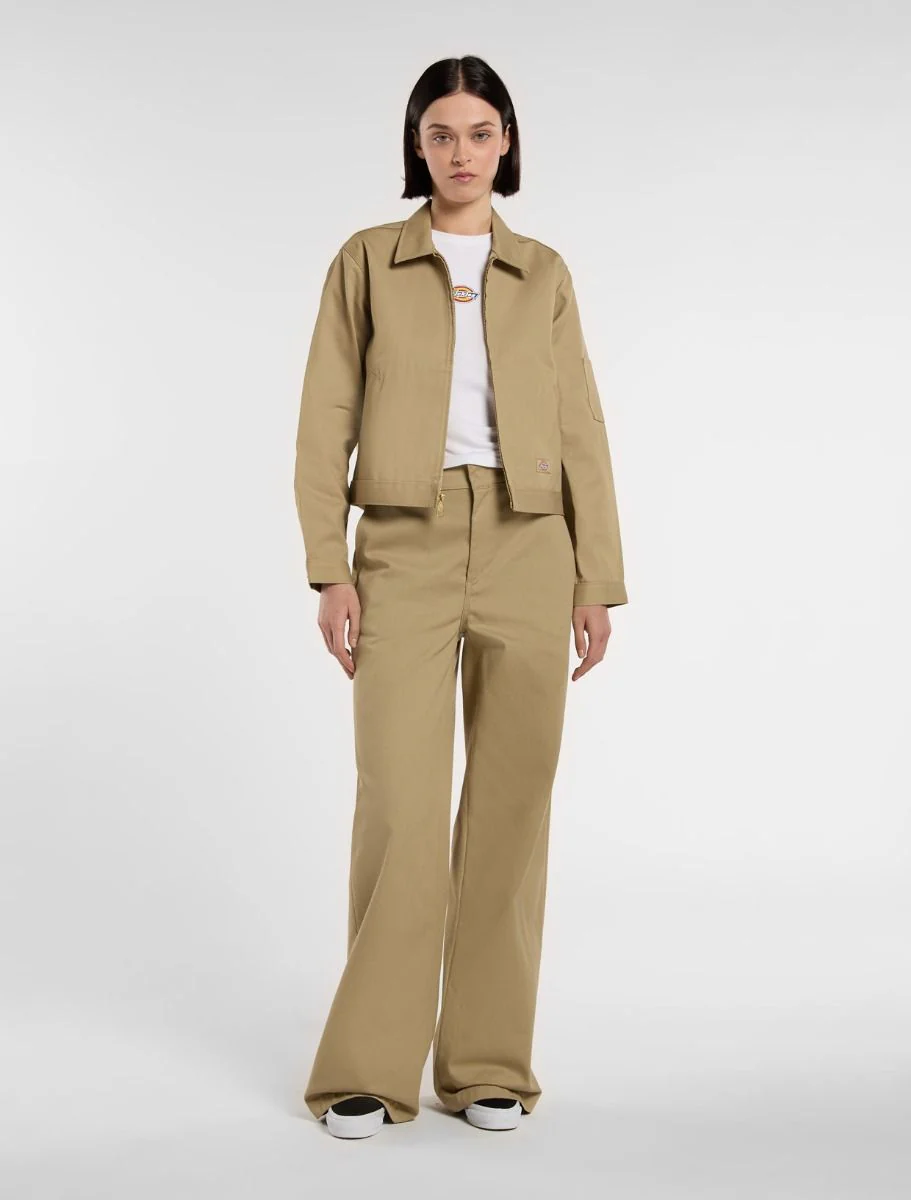 Dickies Giacca corta sfoderata da donna Eisenhower beige - Image 5