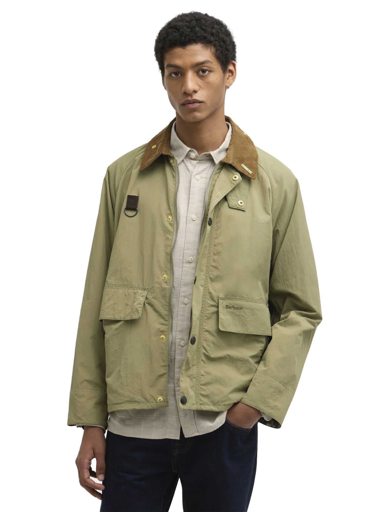 Barbour Giacca leggera da uomo in nylon Spey Icons - Image 2