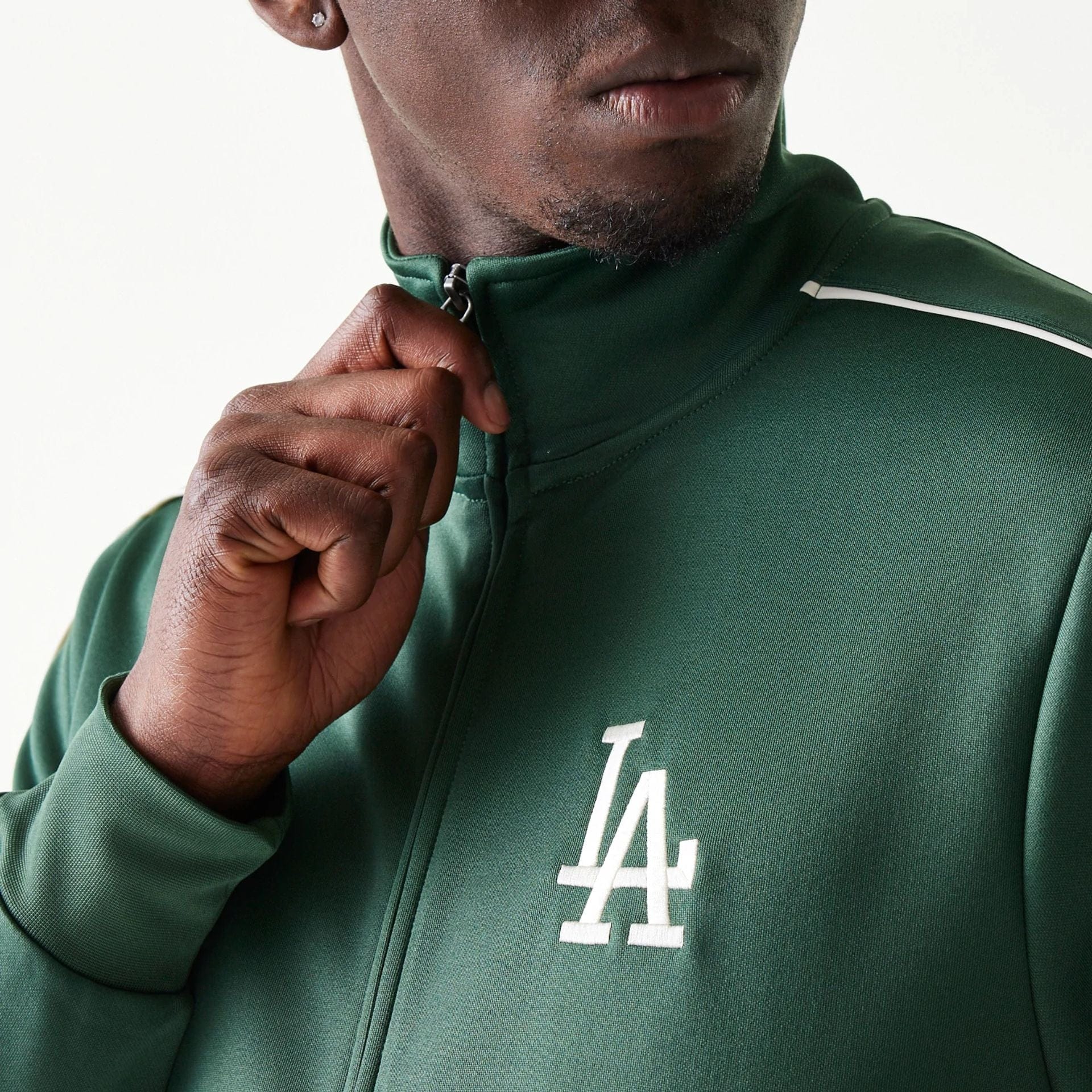 New Era Giacca da tuta unisex Track LA Dodgers verde - Image 2