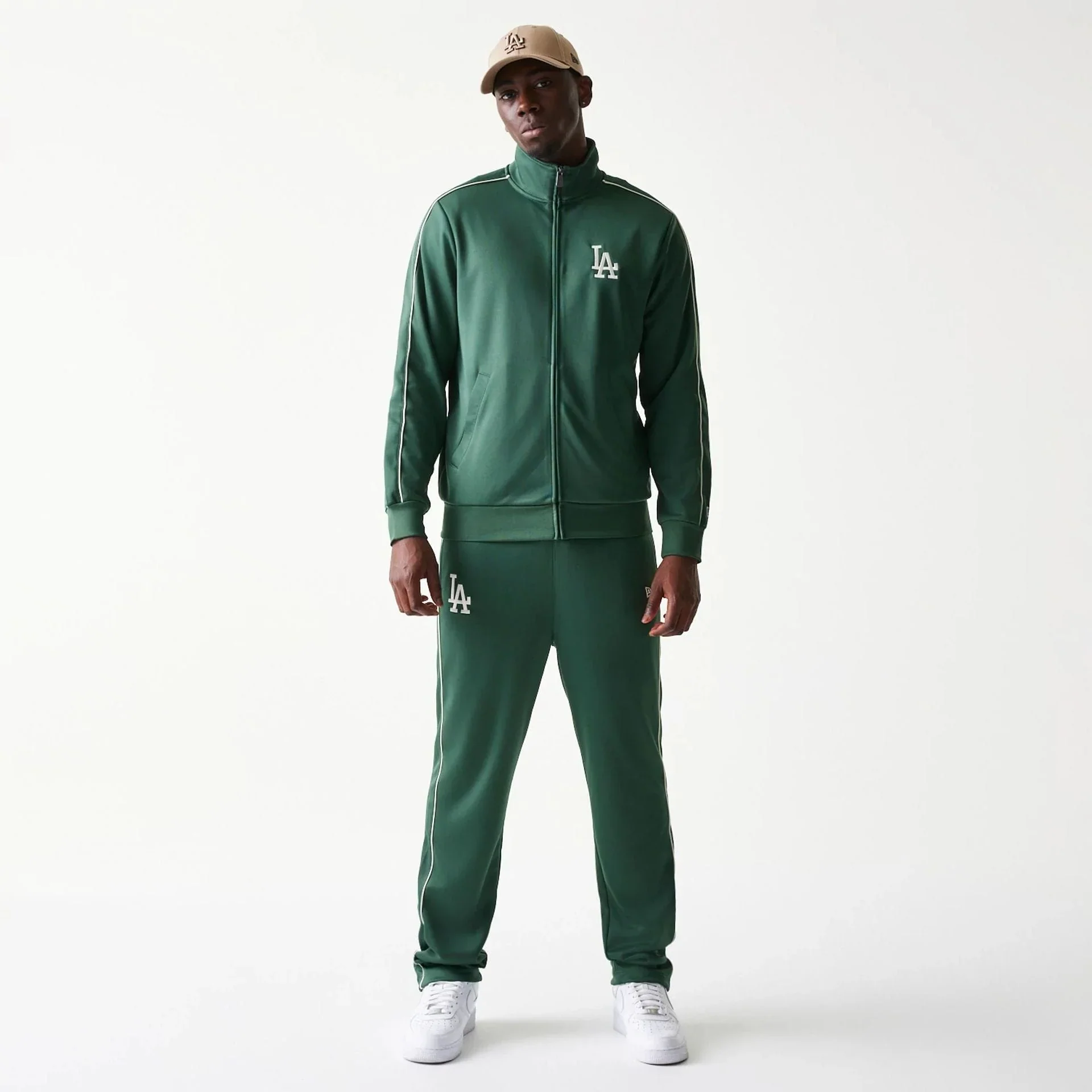 New Era Giacca da tuta unisex Track LA Dodgers verde - Image 4