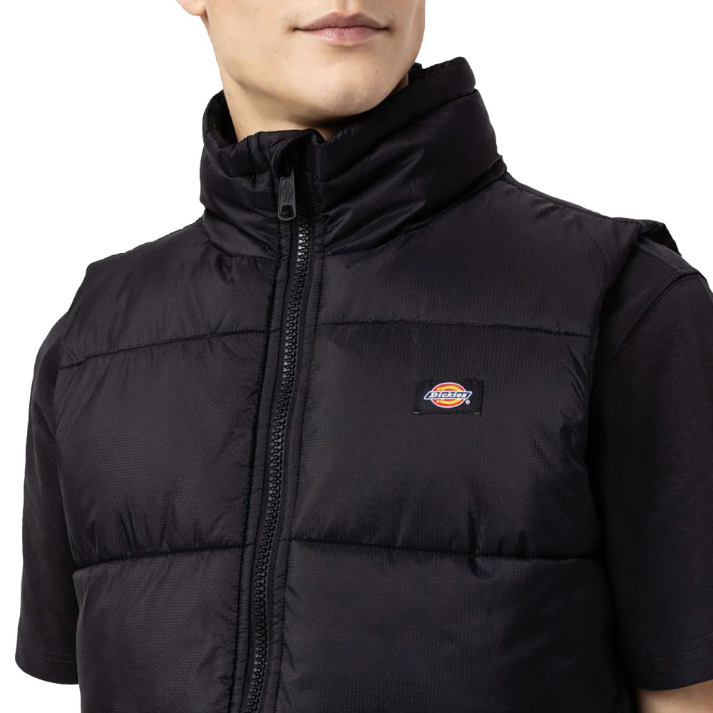 Dickies Giacca da uomo smanicata Waldenburg nera - Image 4
