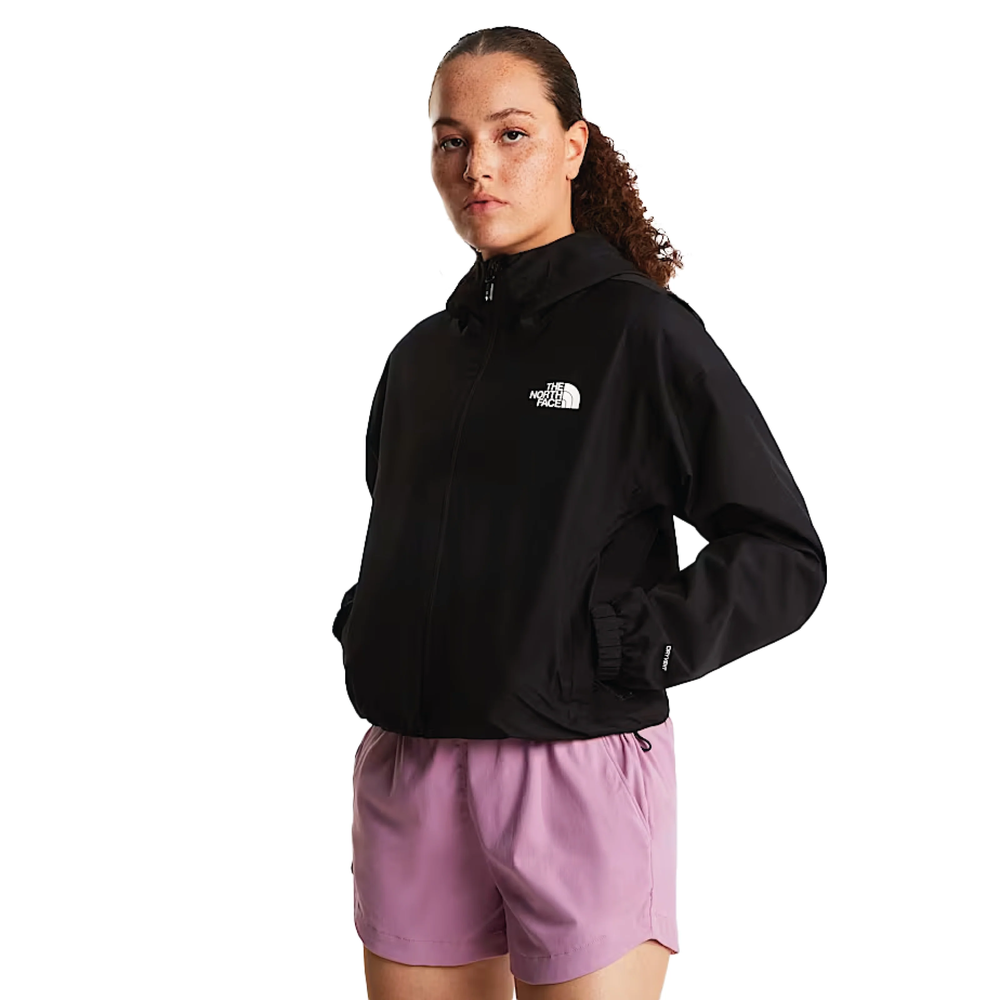 The North Face Giacca leggera corta da donna Quest nera - Image 3