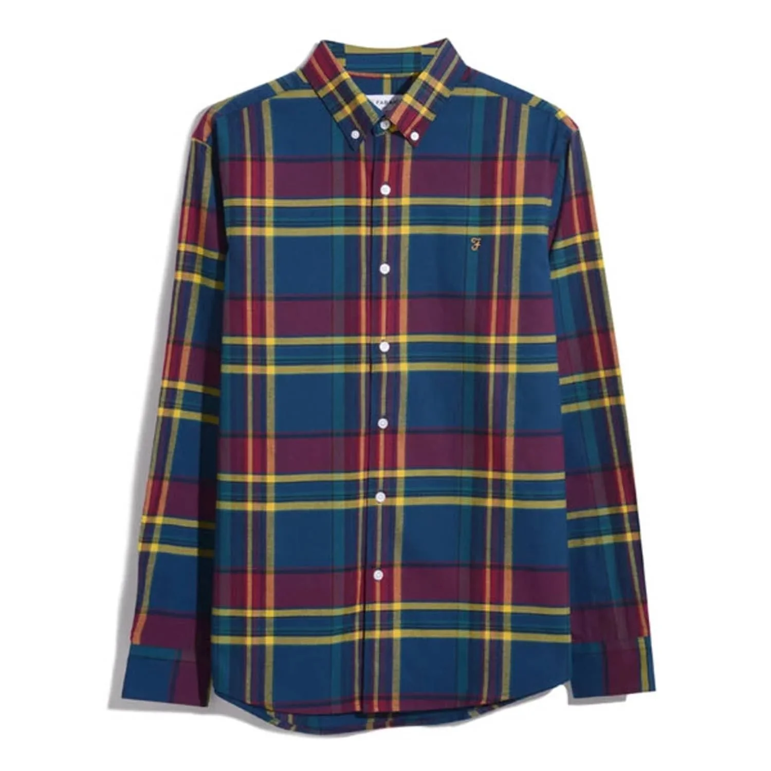 Farah Giusto ls check shirt F4WFD062-487