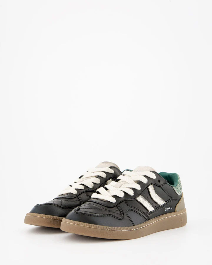 Coolway Sneaker in pelle unisex Goal nere - Image 4