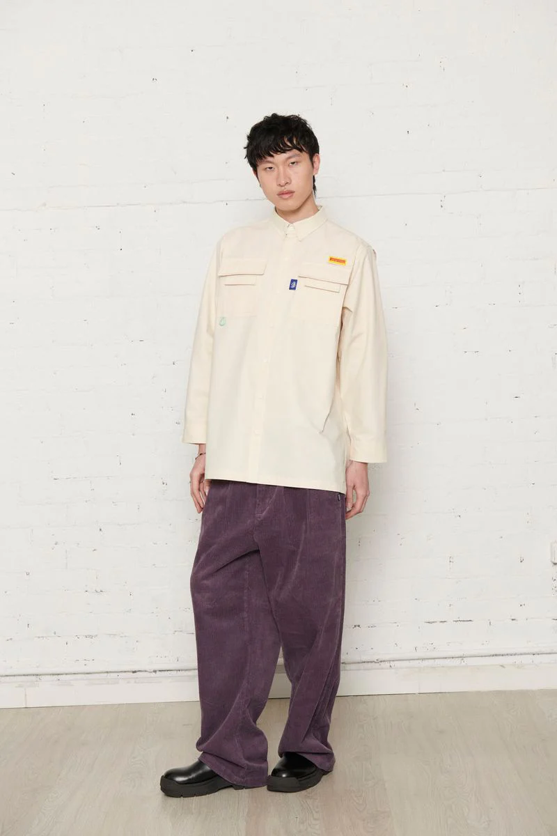 Pas De Mer Camicia da uomo Goods News panna - Image 3