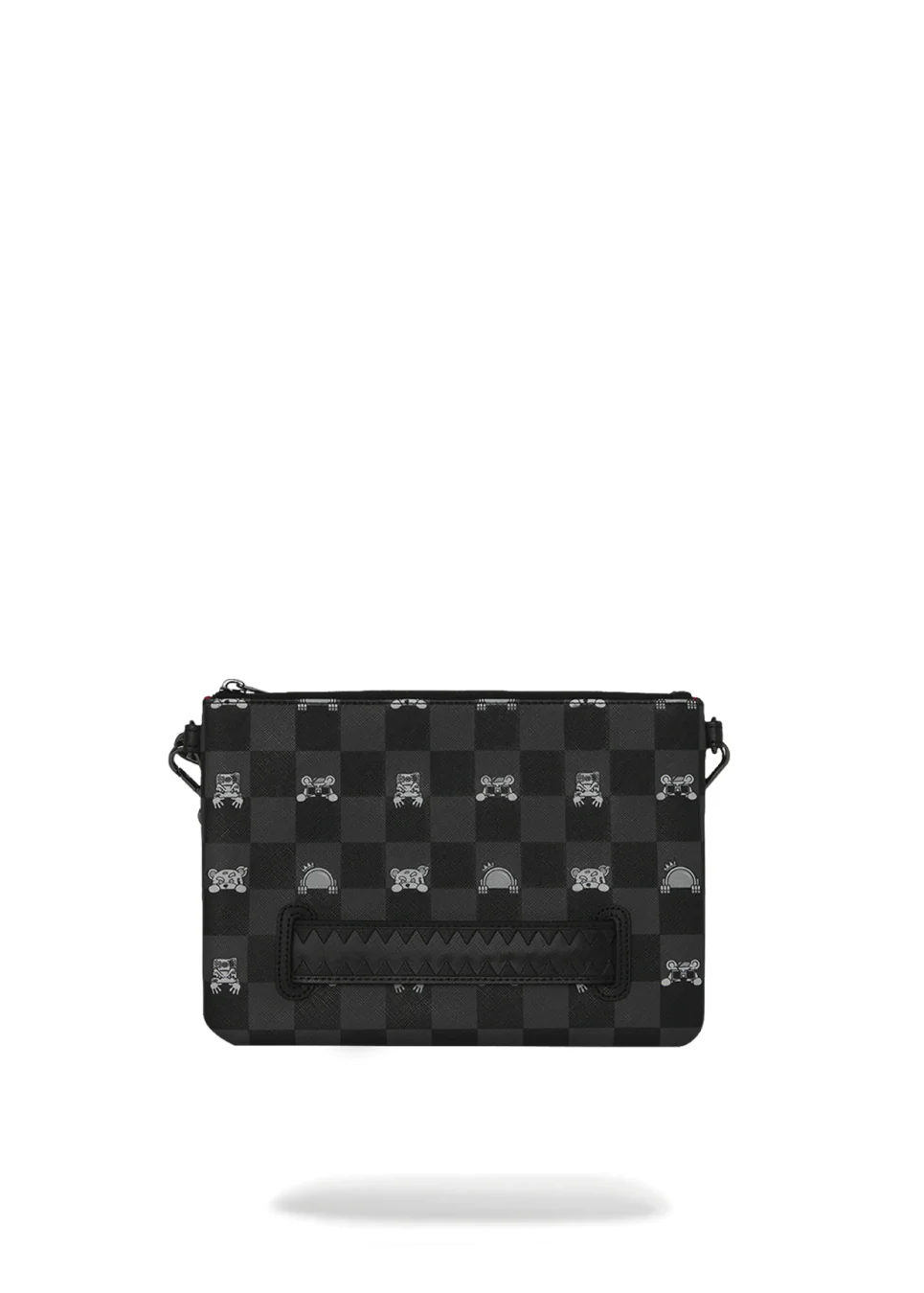 Sprayground Pochette unisex Gray Peeking nera - Image 2