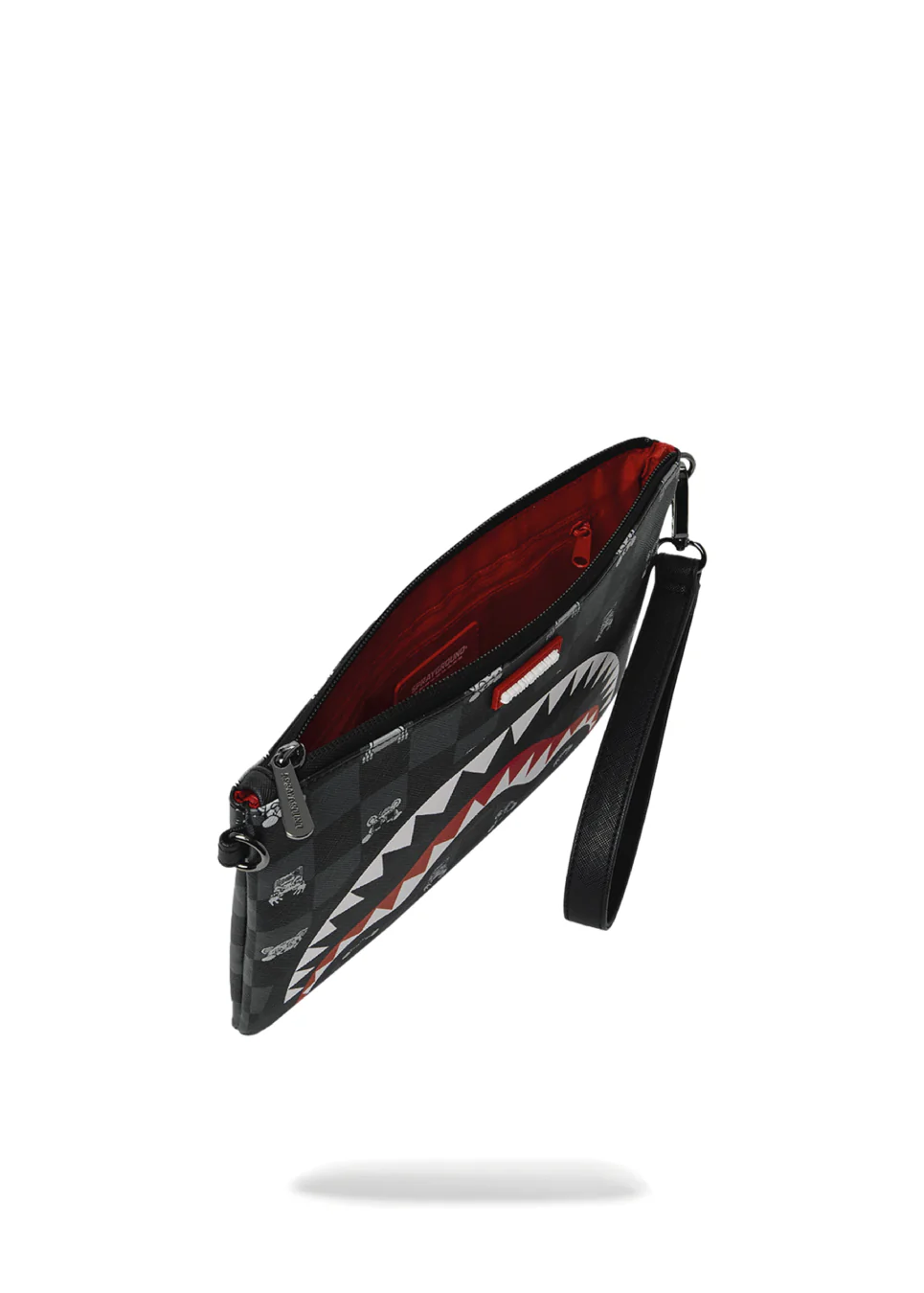 Sprayground Pochette unisex Gray Peeking nera - Image 3