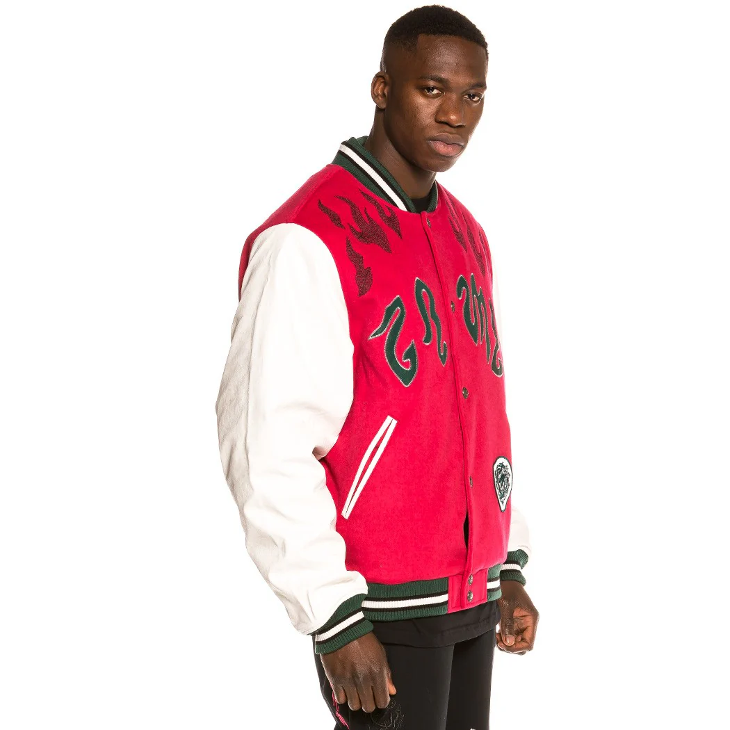 Grimey BASEBALL JACKET - YOGA FIR GBJK114 - Image 6