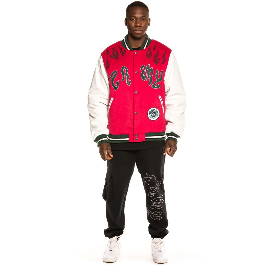Grimey BASEBALL JACKET - YOGA FIR GBJK114 - Image 7