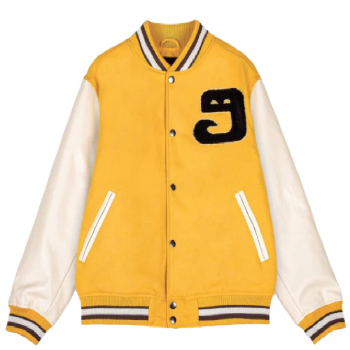 GRIMEY LUST MANTRA WOOL BASEBALL JACKET GBJK147 - Image 5