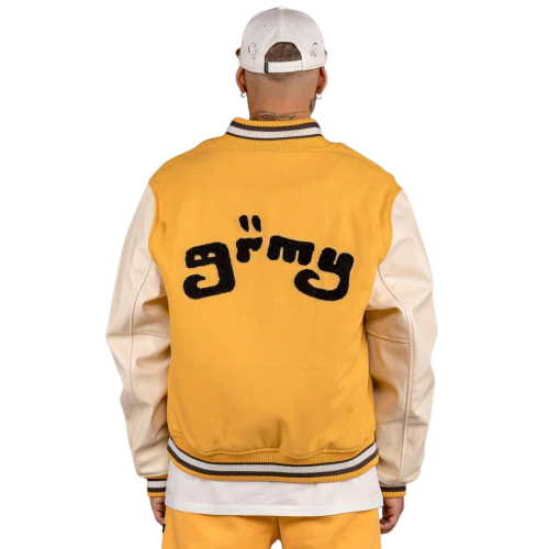 GRIMEY LUST MANTRA WOOL BASEBALL JACKET GBJK147 - Image 8