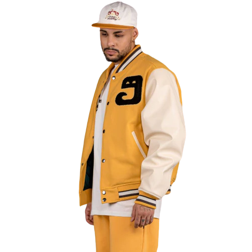 GRIMEY LUST MANTRA WOOL BASEBALL JACKET GBJK147 - Image 9