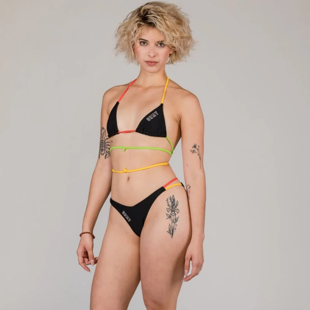 GRIMEY THE TOUGHEST GIRL BIKINI BOTTOM GGBT182 - Image 3
