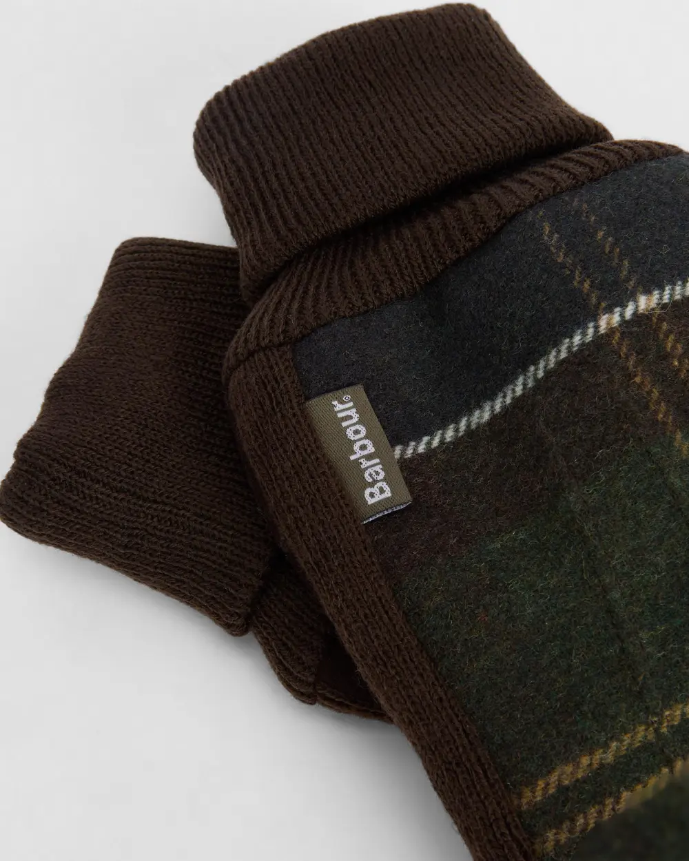 Barbour Guanti di lana in tartan Hackney MGL0144TN11 - Image 3