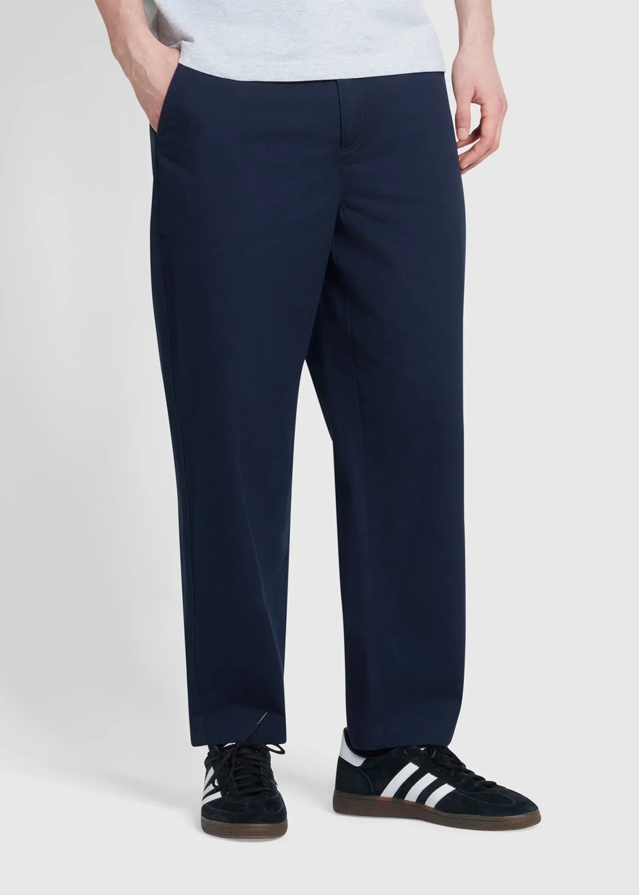 Farah Pantalone da uomo Hawtin Twill blu - Image 2
