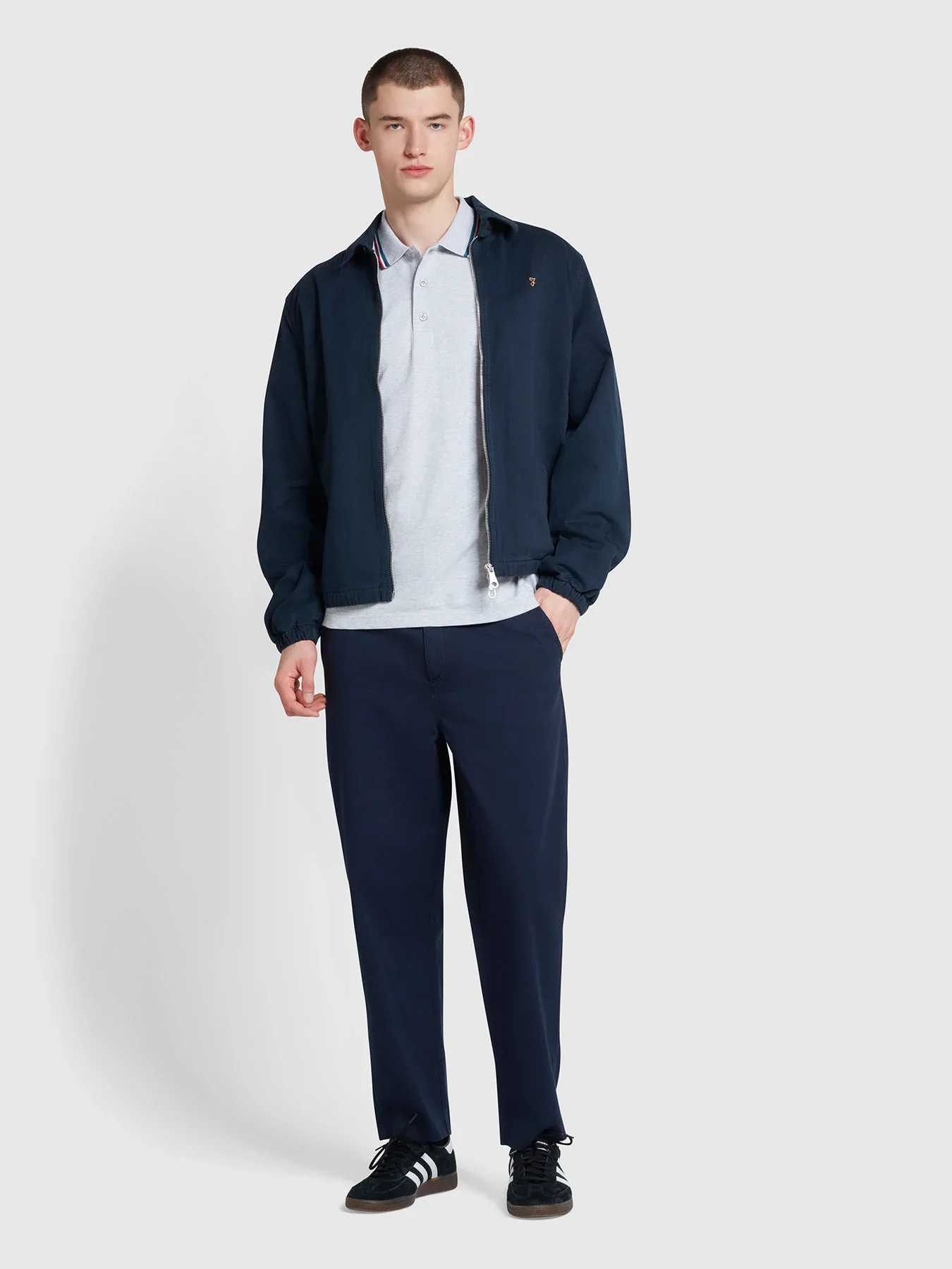 Farah Pantalone da uomo Hawtin Twill blu - Image 4