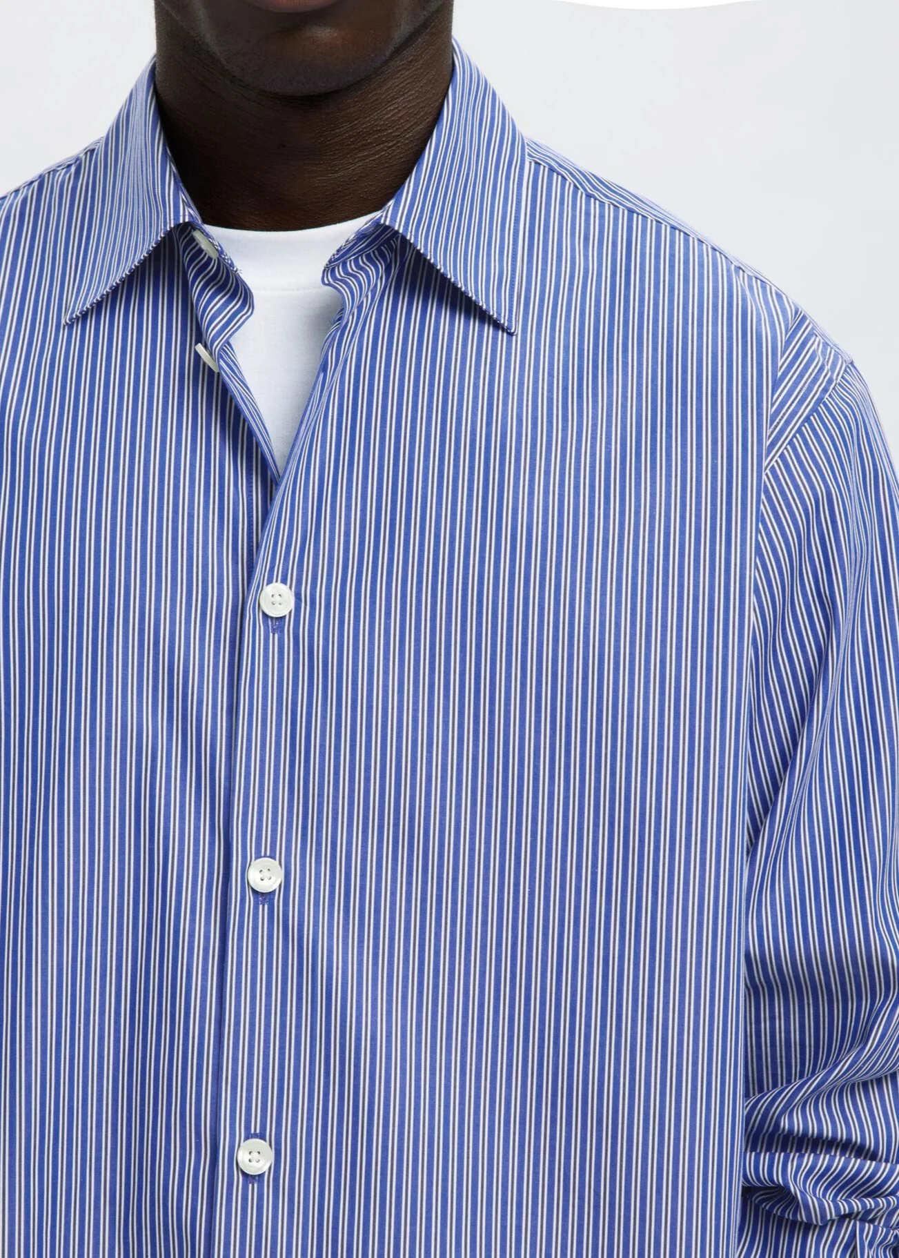 Selected Camicia a righe da uomo Henri blu - Image 2