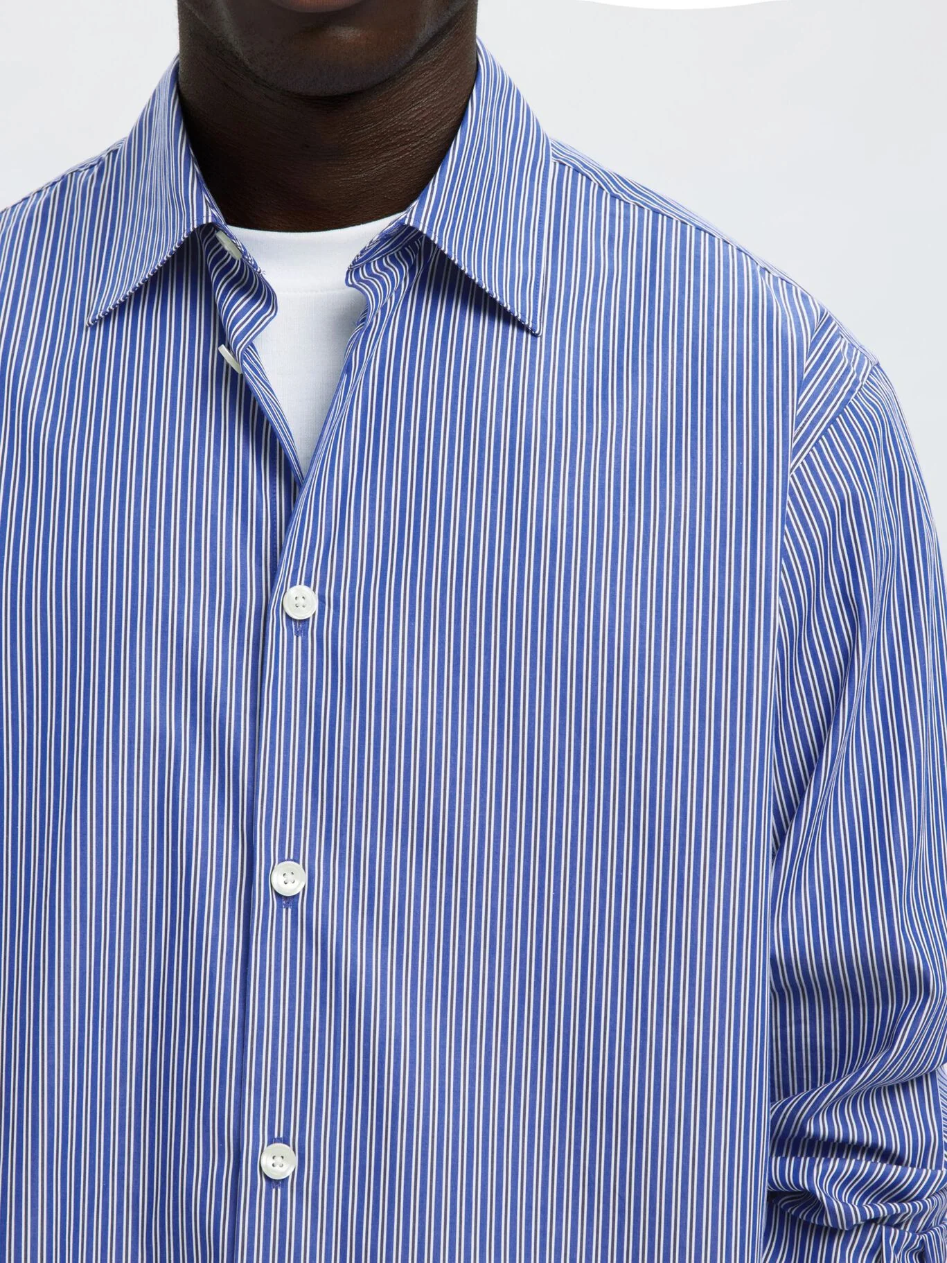 Selected Camicia a righe da uomo Henri blu - Image 4