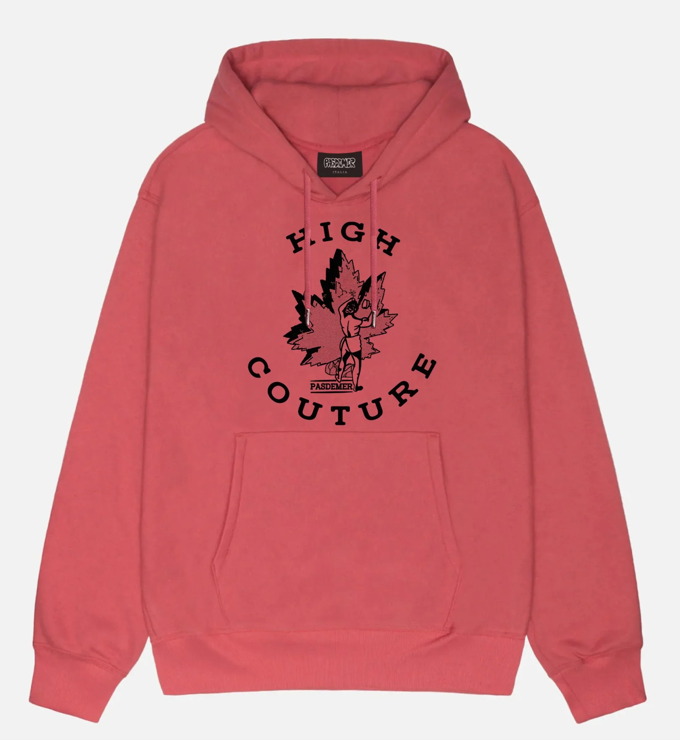 Pas De Mer Felpa da uomo con cappuccio High Couture - Image 3