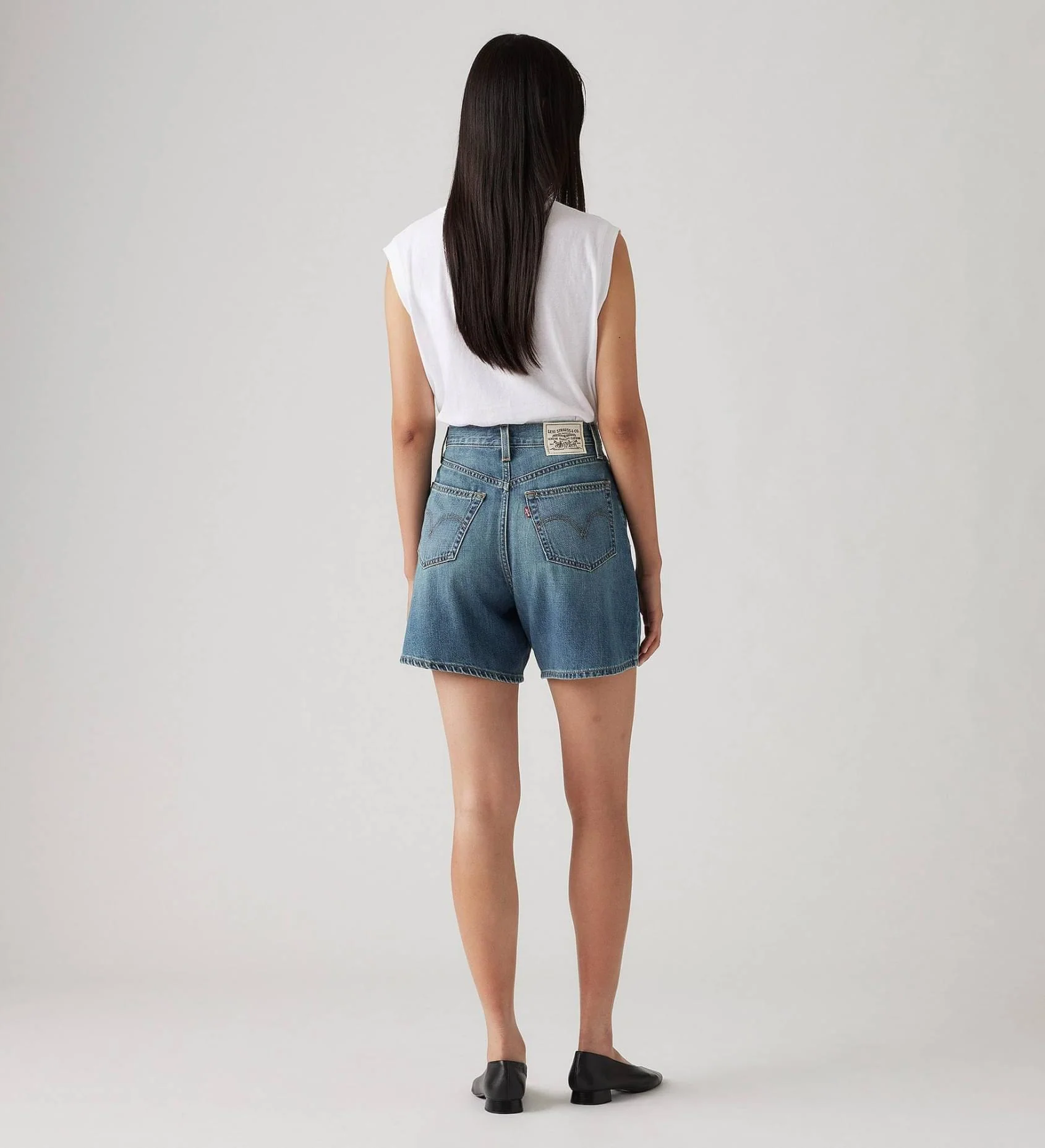 Levi's Pantaloncino in jeans da donna High Rise Baggy - Image 4
