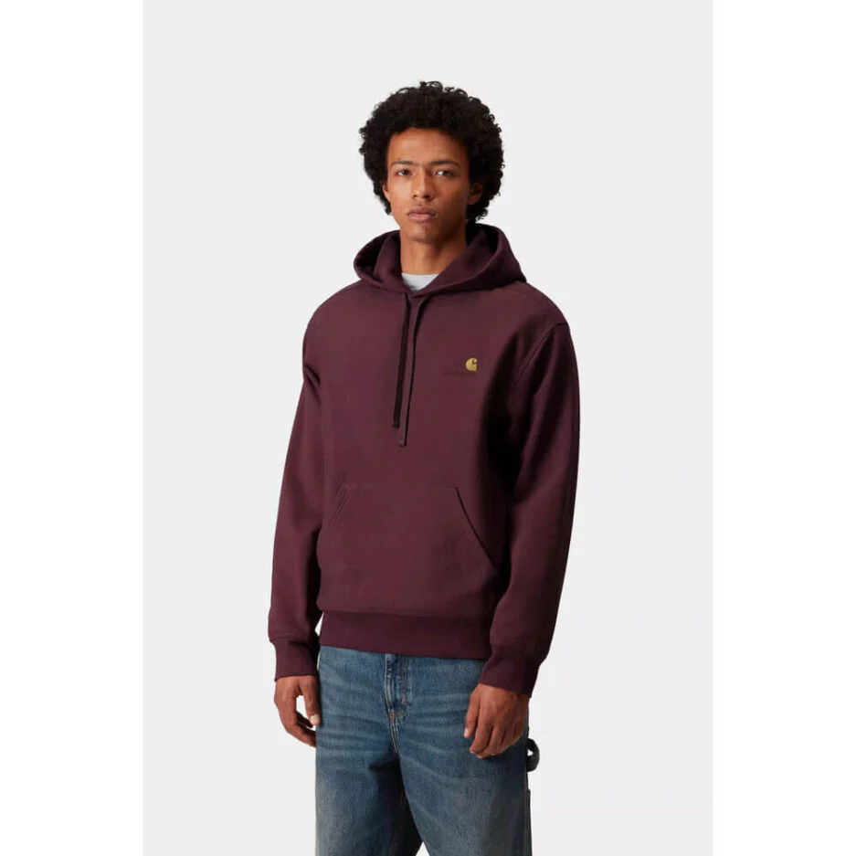 Carhartt Wip Felpa da uomo con cappuccio American Script - Image 3