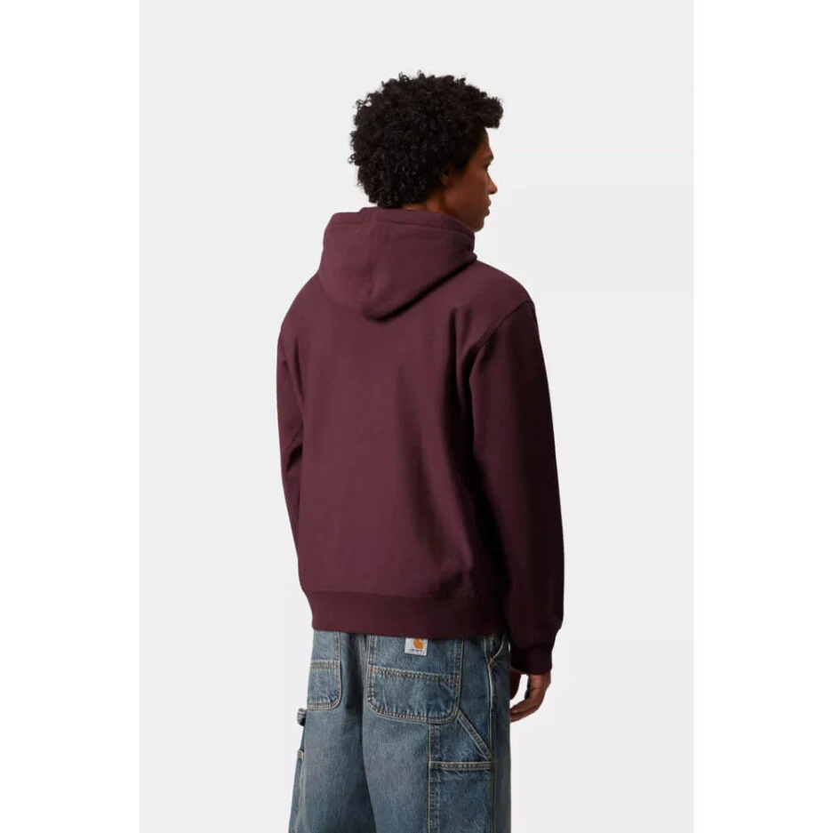 Carhartt Wip Felpa da uomo con cappuccio American Script - Image 4
