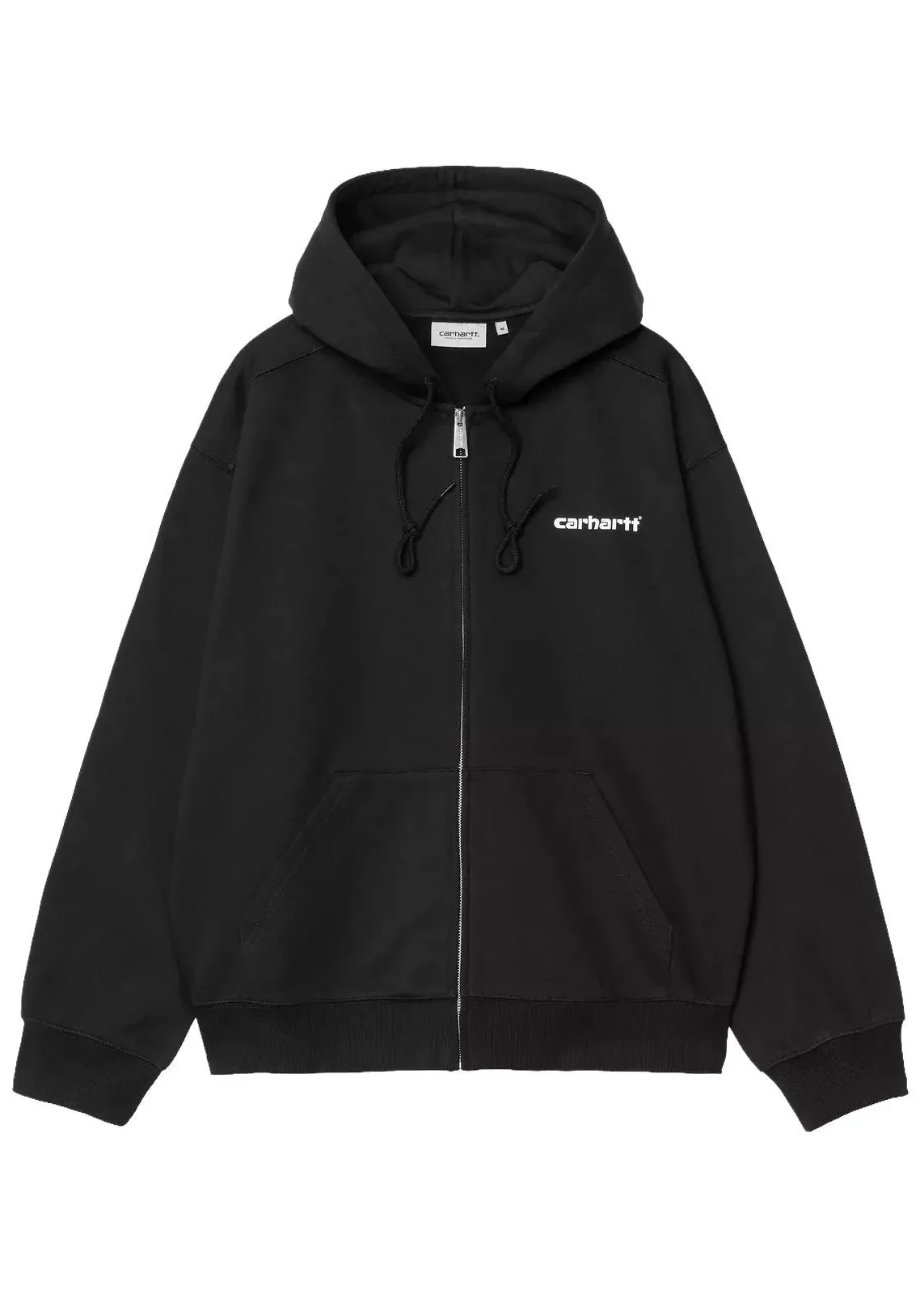 Carhartt Wip Felpa con zip e cappuccio da uomo Archive Lines nera