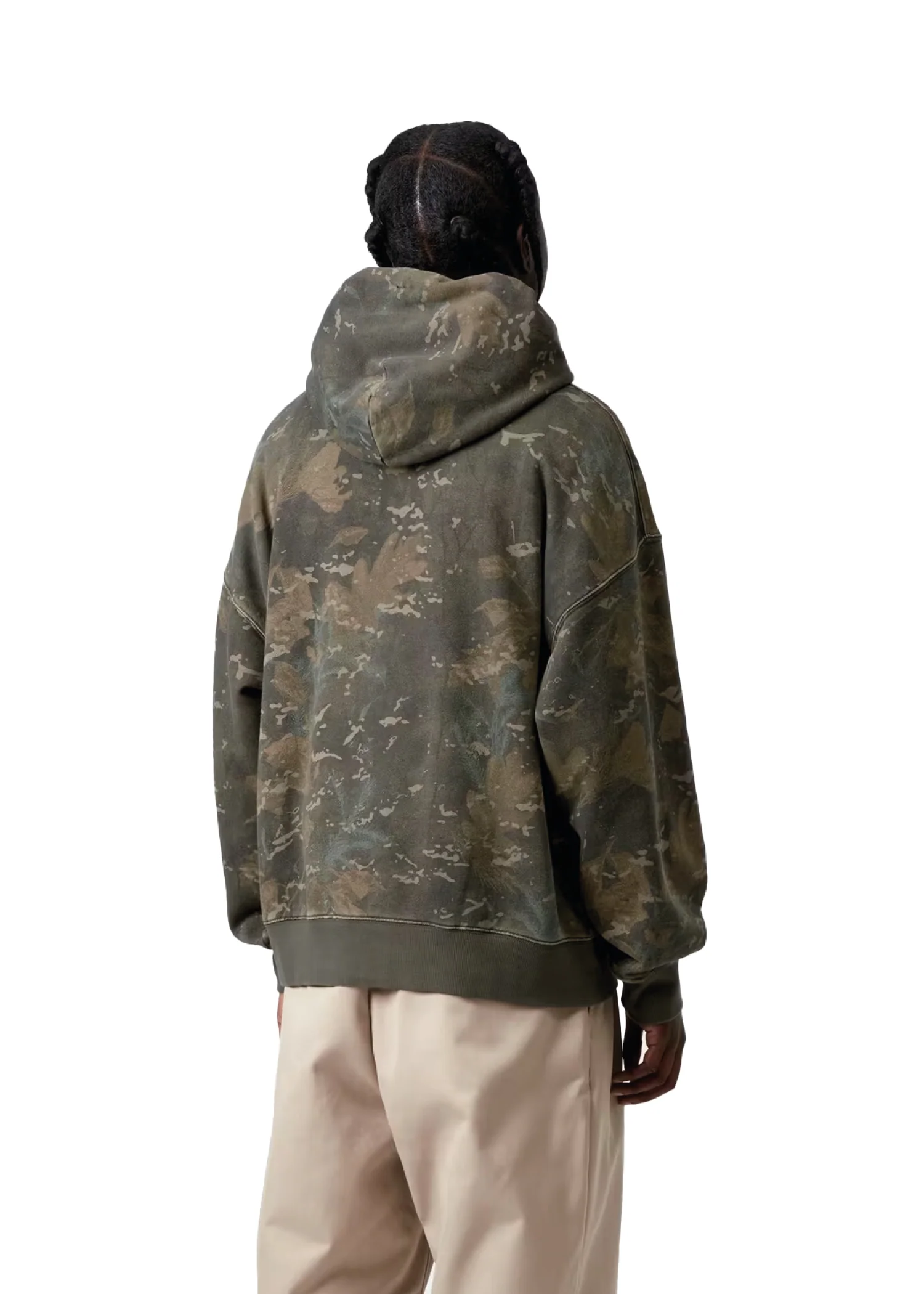 Carhartt Wip Felpa da uomo con cappuccio Benton camo - Image 4